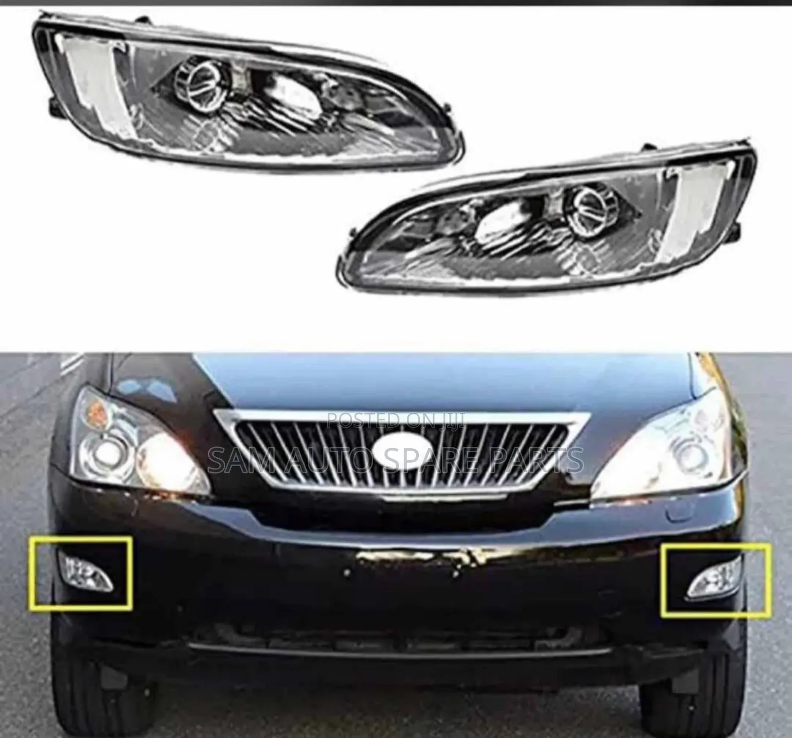 Lexus Rx 330 Bumper Light the Two Front Side 07