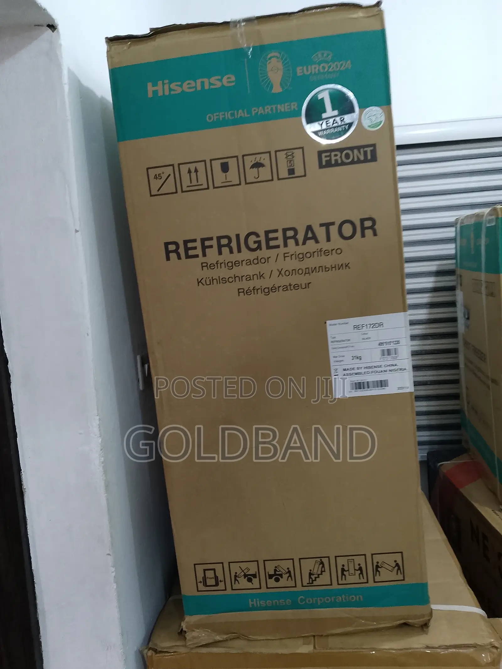 Hisense 124L Double Door Super Cooling Refrigerator