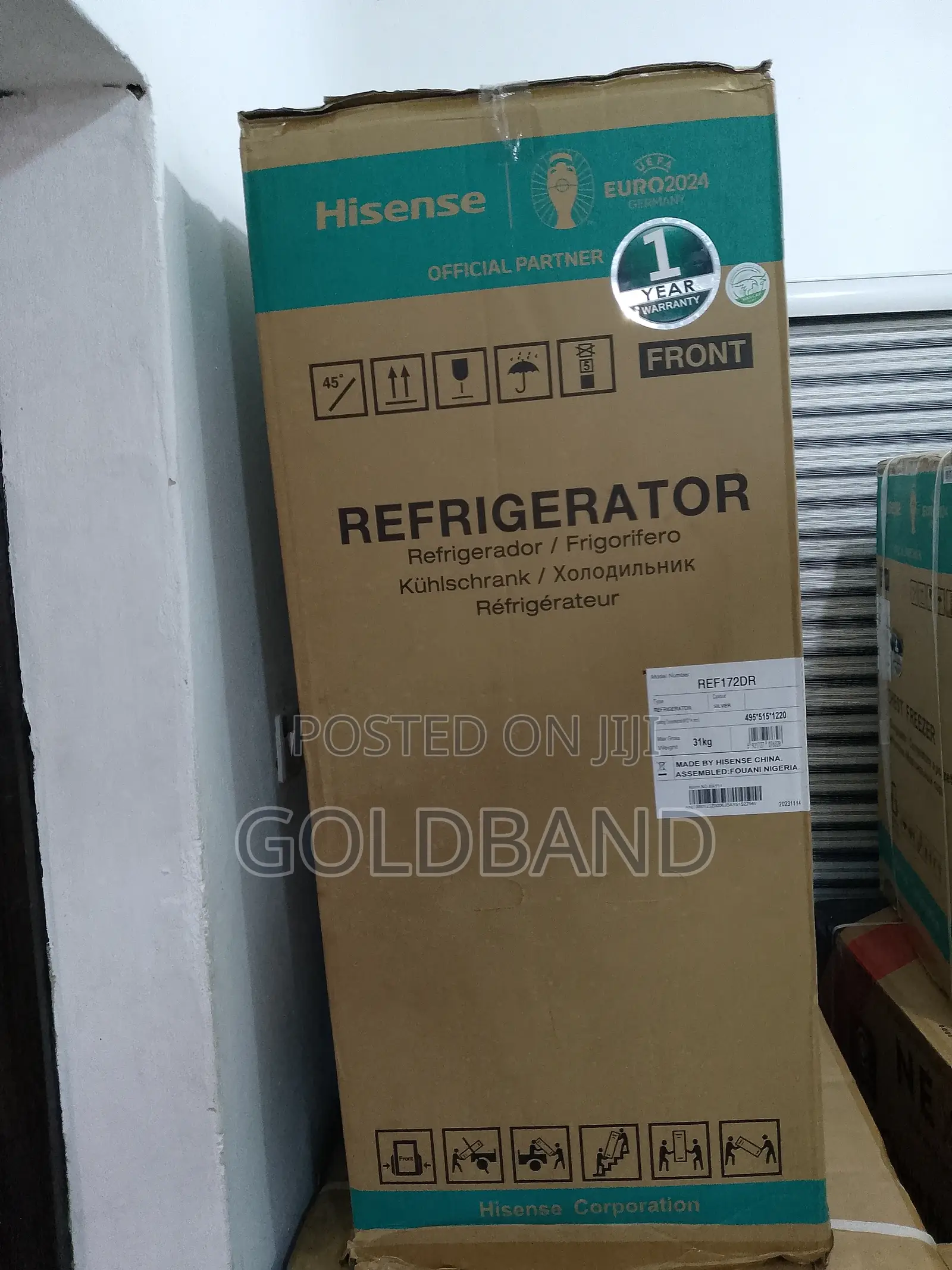 Hisense 124L Double Door Advanced Humidity Refrigerator