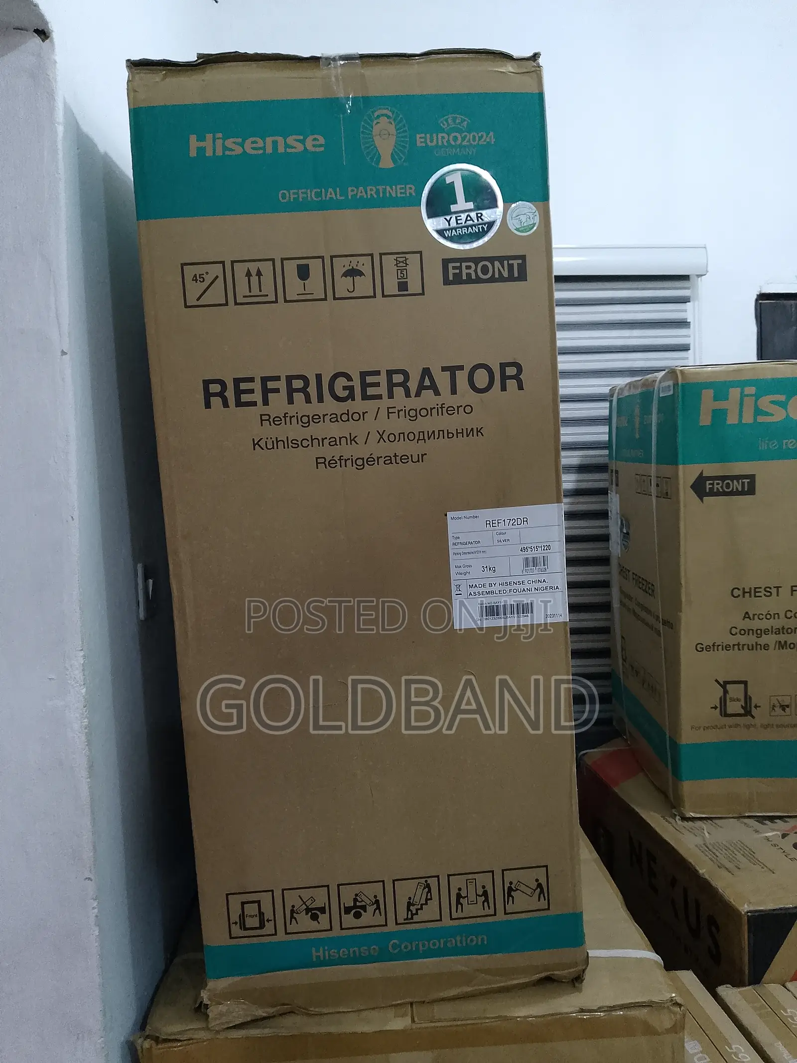Hisense 124L Double Door Affordable Chill Refrigerator