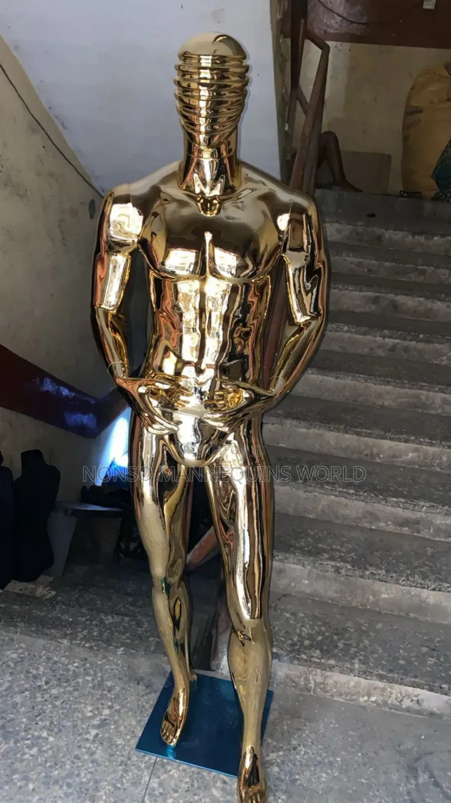 Gold Male Huge Dummy