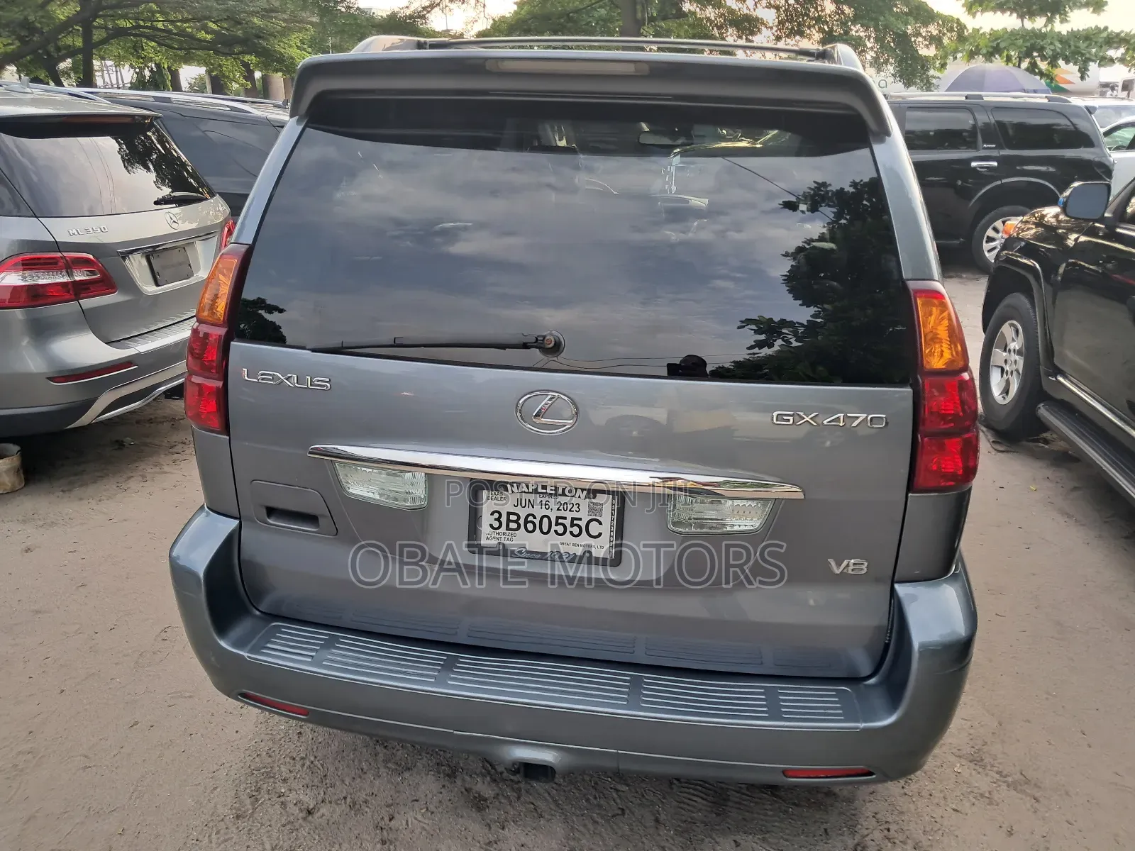Lexus GX 470 Sport Utility 2007 Green
