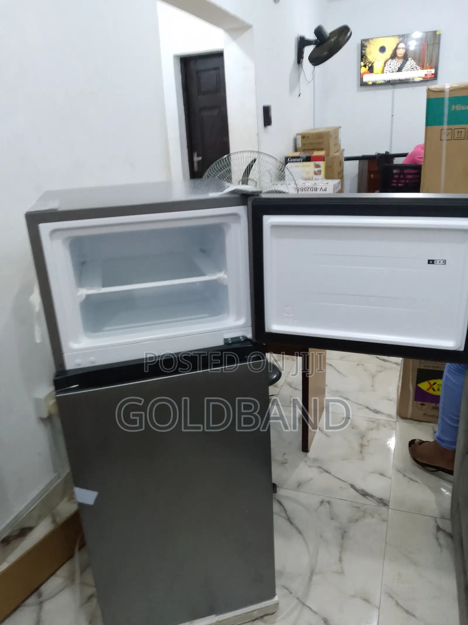 Hisense 124L Double Door Eficient Cooling Refrigerator