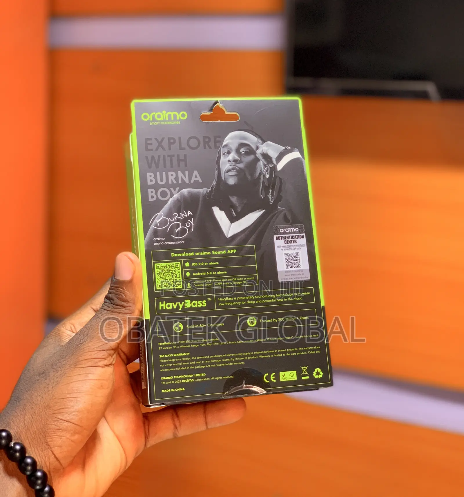 Oraimo Freepods Lite Wireless Earbuds