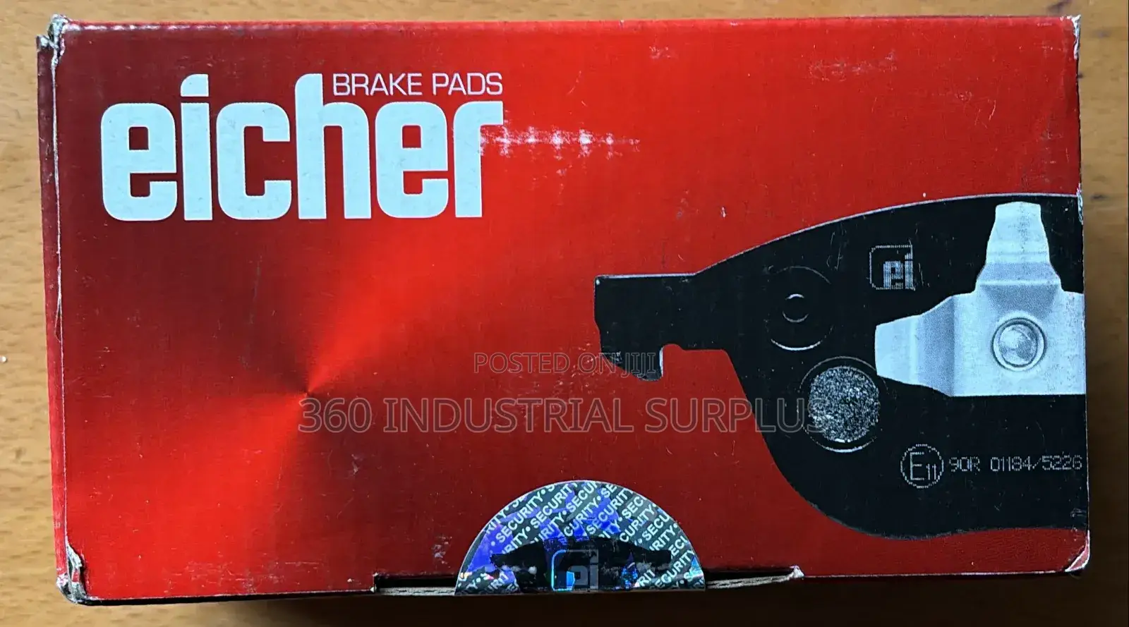 Genuine Eicher Brake Pad Set 101 74 5419