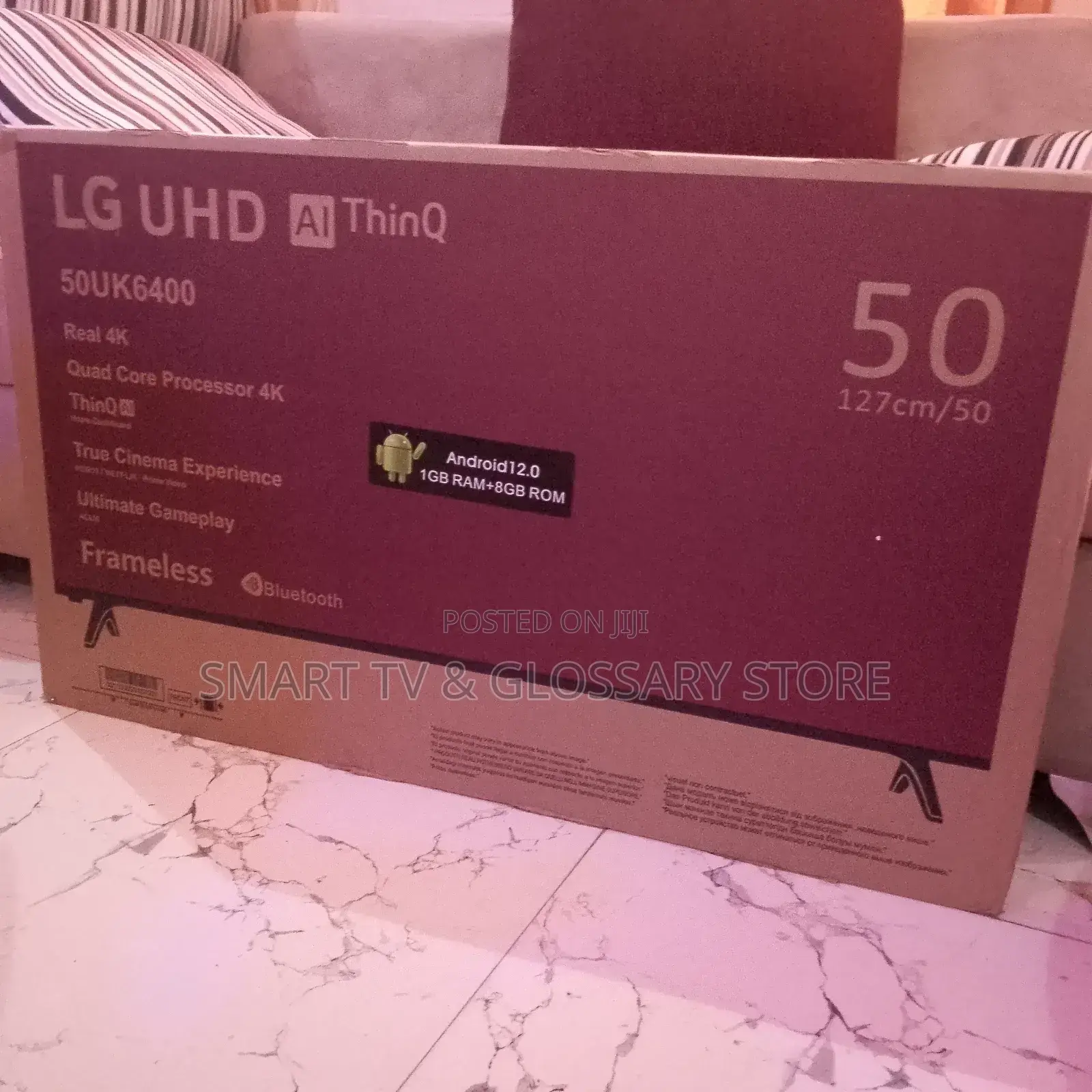 Lg 50 Inches Frameless Bluetooth