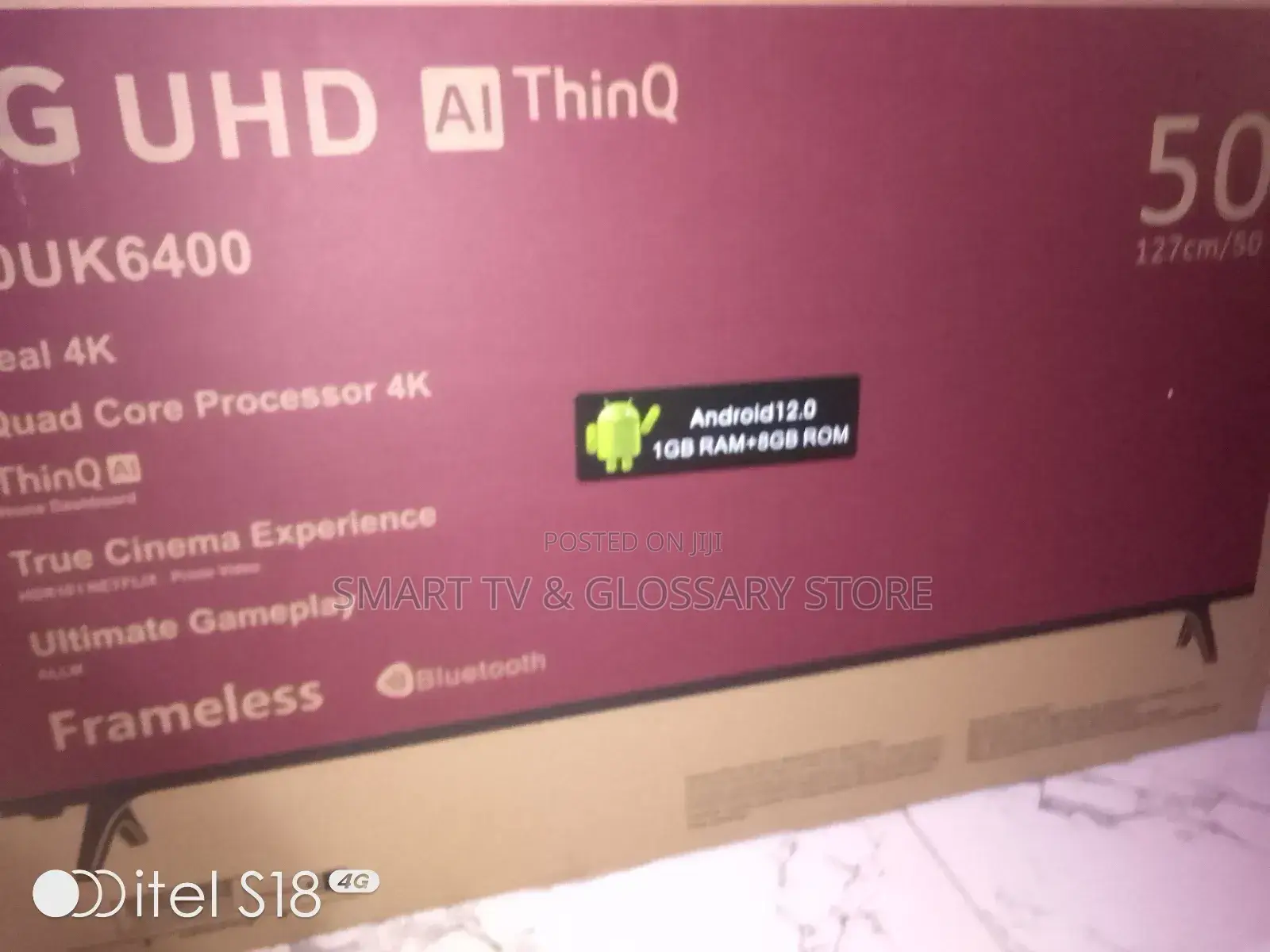 Lg 50 Inches Sleek Android Tv