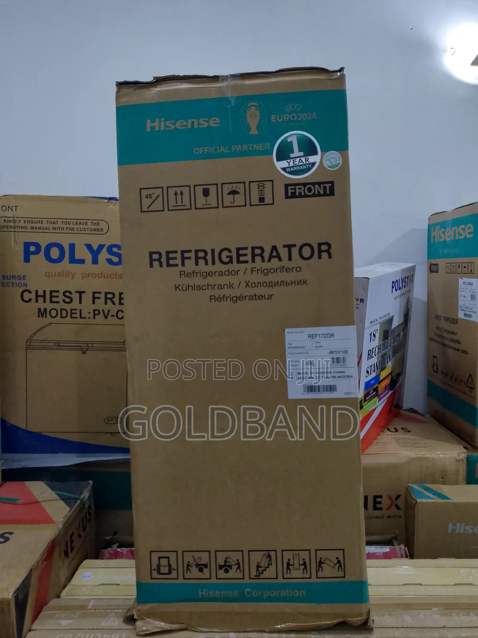 Hisense 124L Double Door Icy Icy-Blast Refrigerator