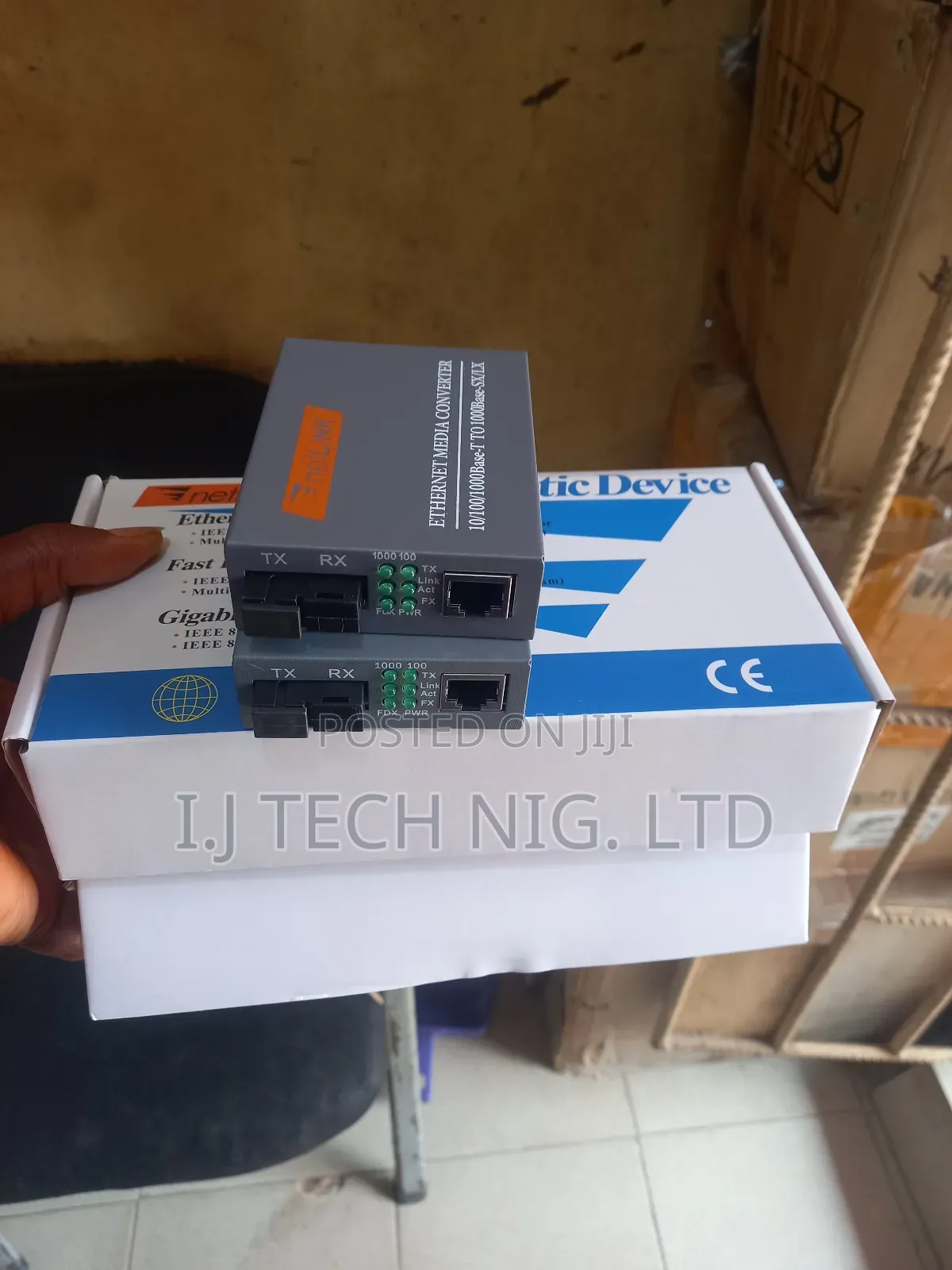Netlink Single Fiber 10/100/1000 A, B Converter