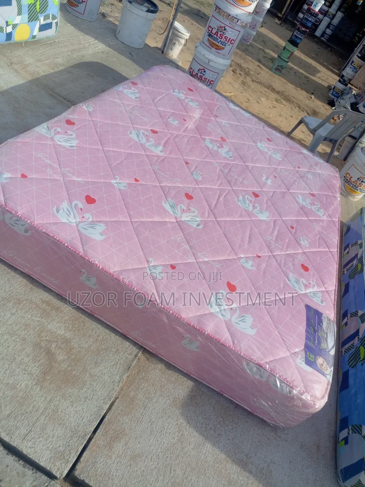 6by6by8 Green Earth Semi Orthopedic Mattress Spring