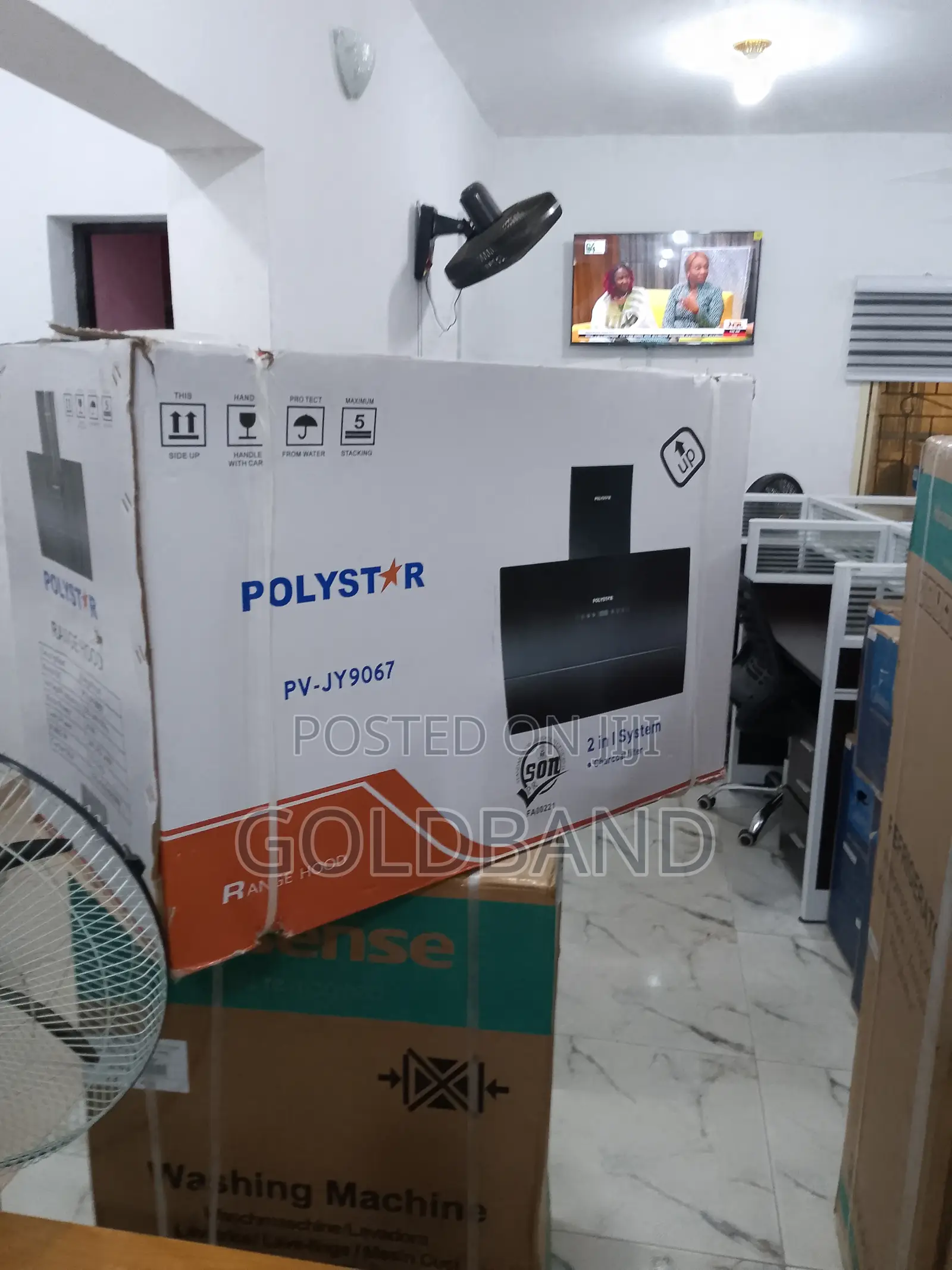 Easy Installed 90cm Polystar Range Hood Pv-Jy9067