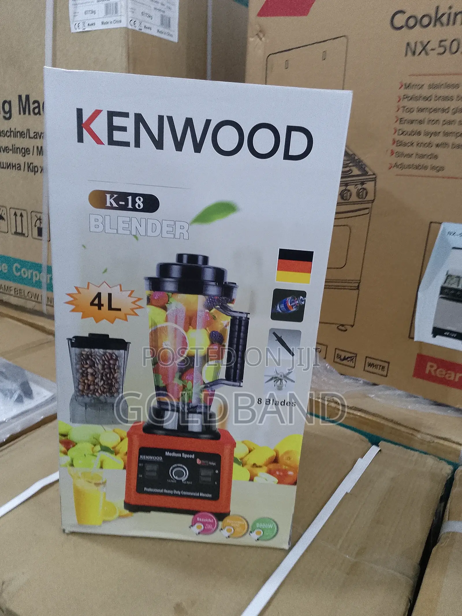 Kenwood K-18 Double Cup 4L Jar Blender (Storm Blender)