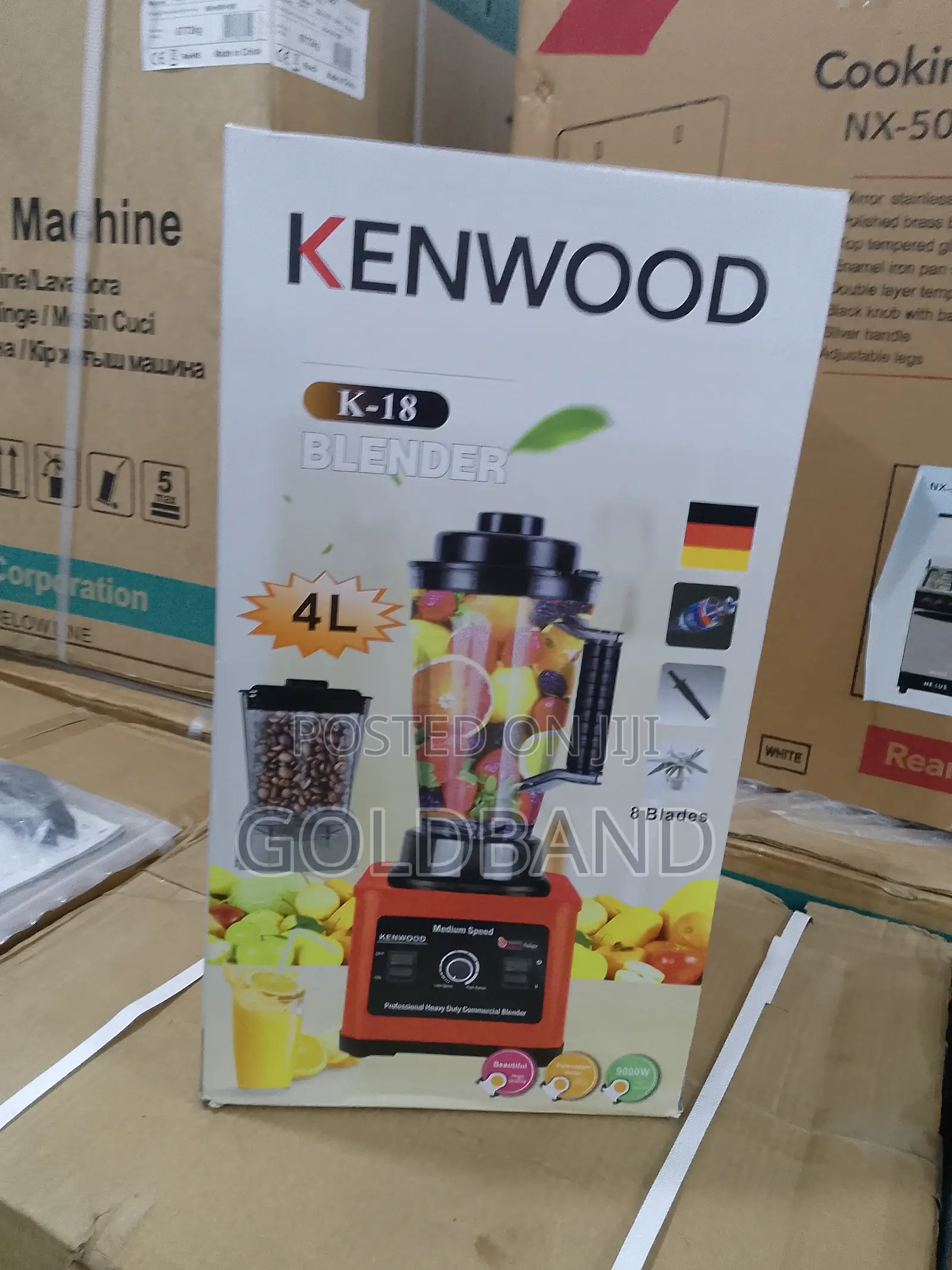 Kenwood K-18 Double Cup 4L Rapid Mix Jar Blender