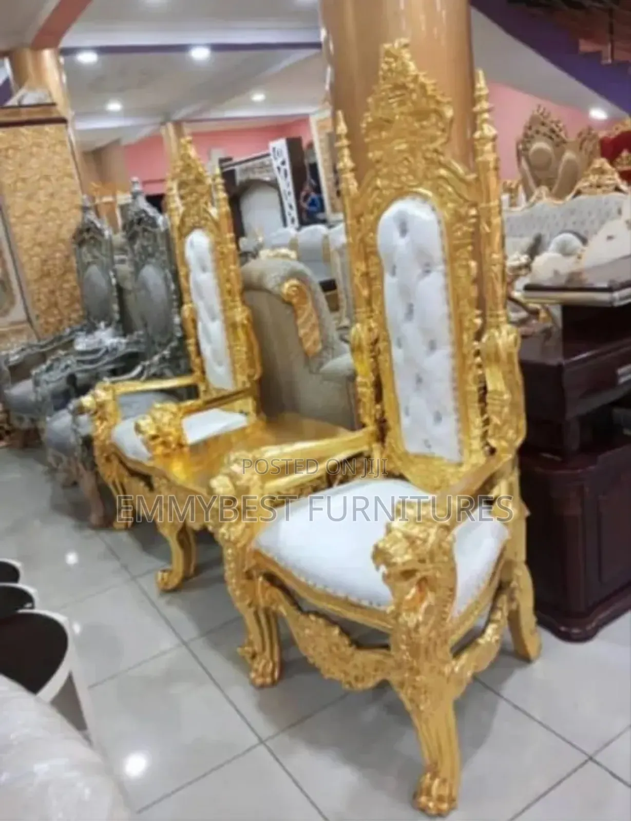 Brand New Royal Crown Chairs.