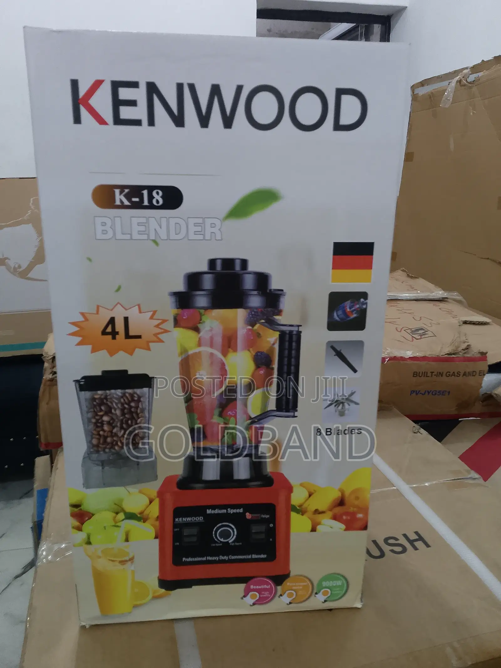 Kenwood K-18 Double Cup 4L Jar Blender (Meal Master)