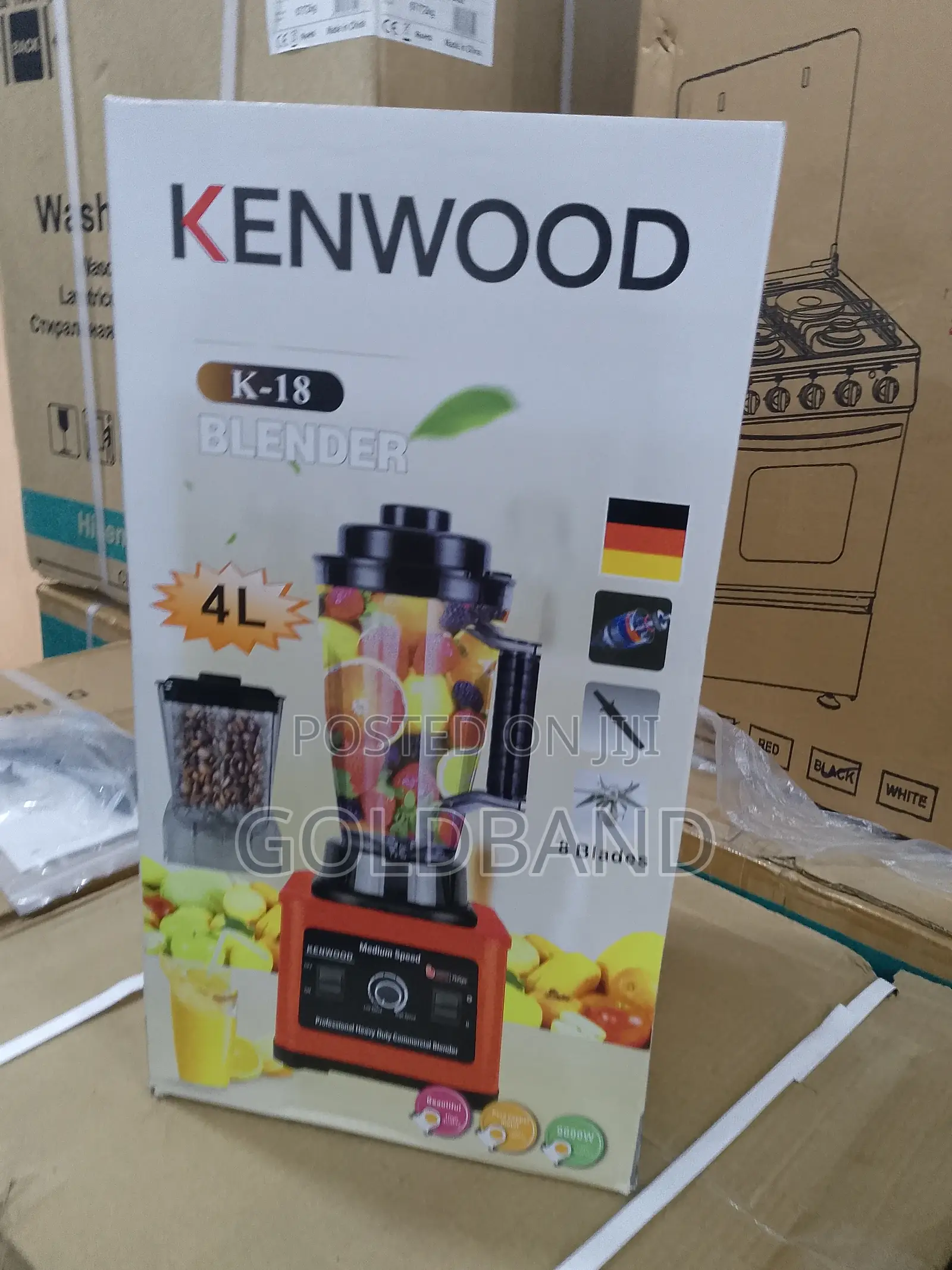 Kenwood K-18 Double Cup 4L Jar Blender (Meal Master)
