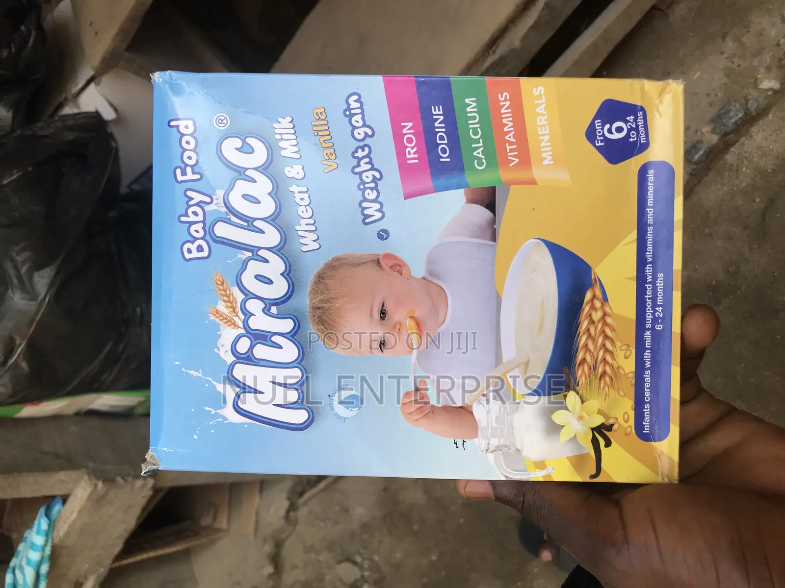 MIRALAC Wheat and Milk Vanilla Cereal (Weight Gain)