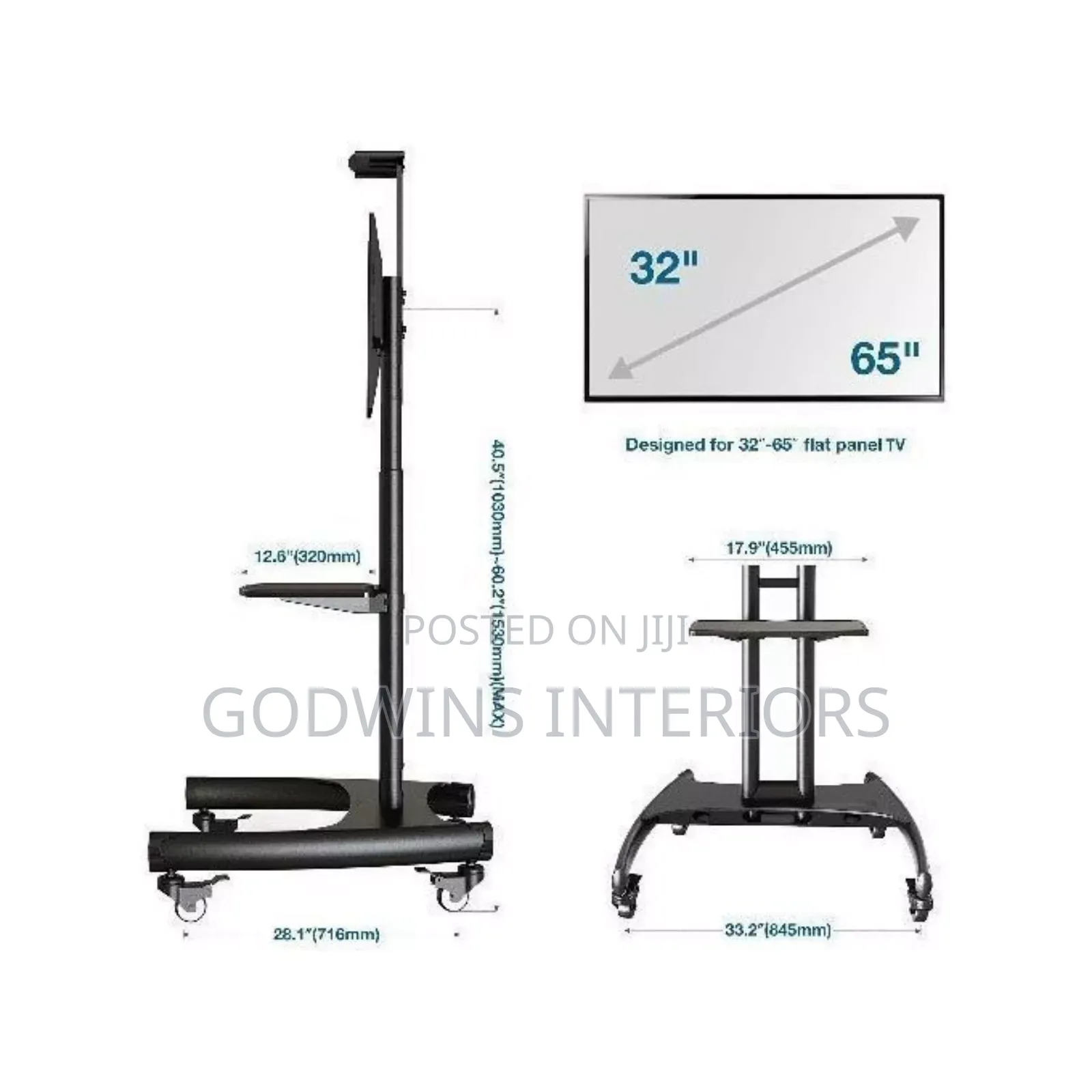 Movable 32 - 65inches Tv Hanger