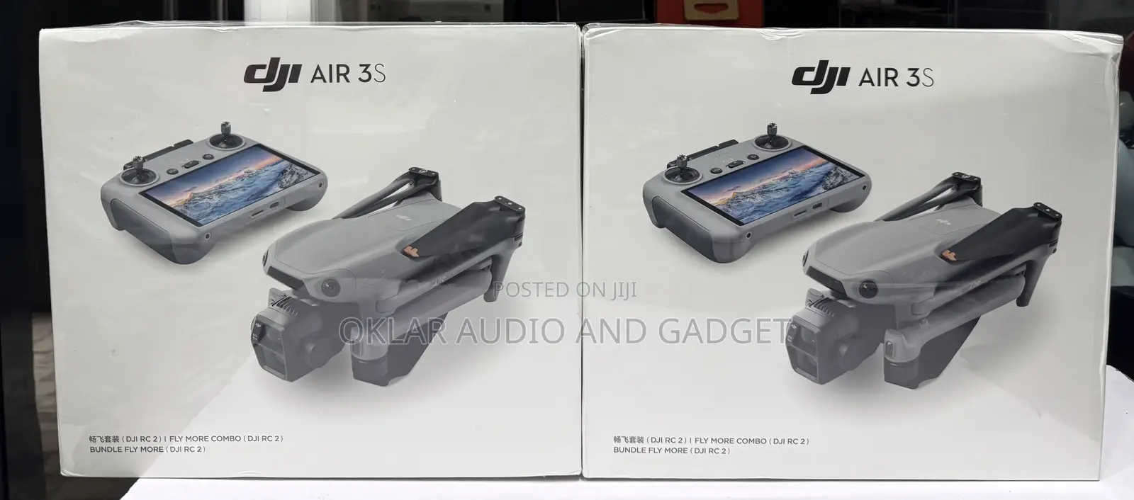Dji Air 3s Flymore Combo Drone With Rc2 Smart Controller