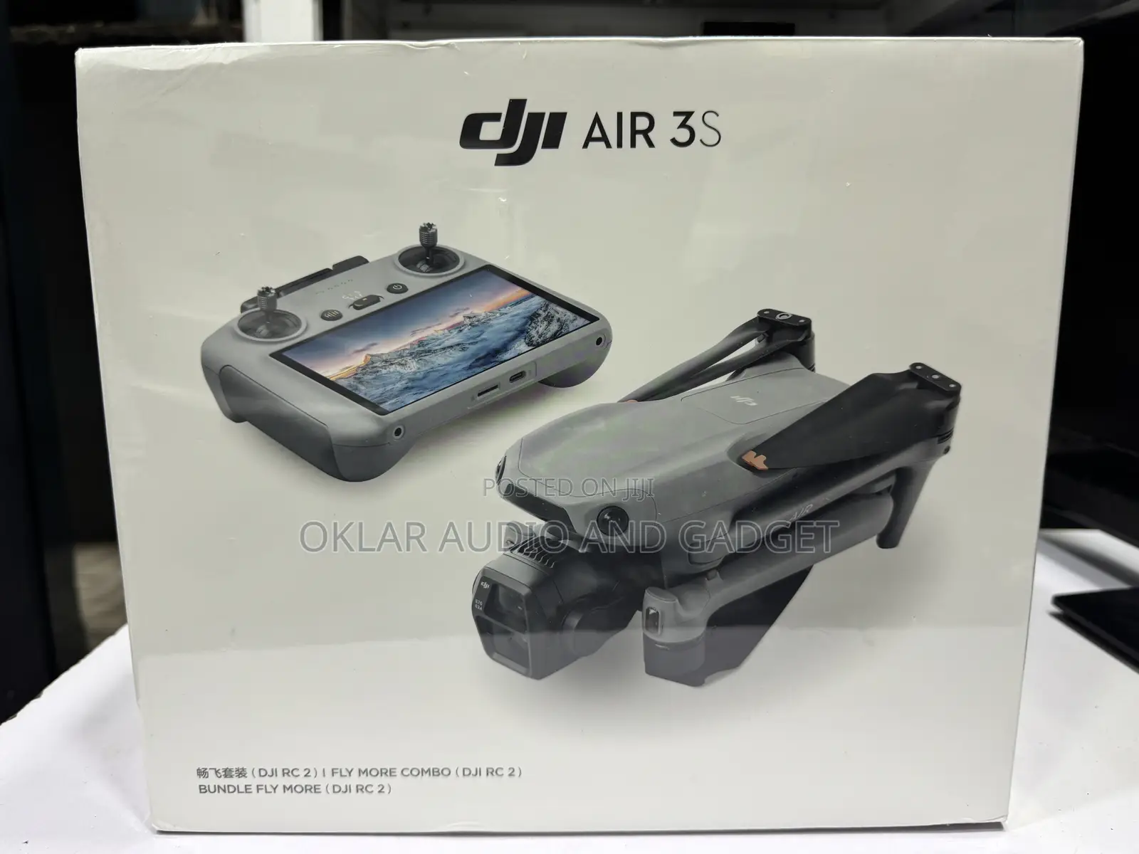 Dji Air 3s Flymore Combo Drone With Rc2 Smart Controller