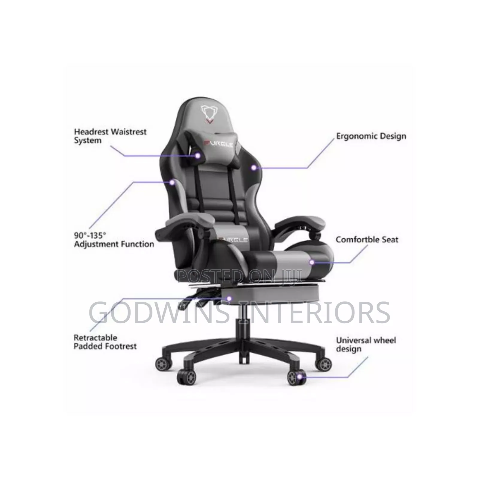 Furgle Executive Swivel Desk Chair
