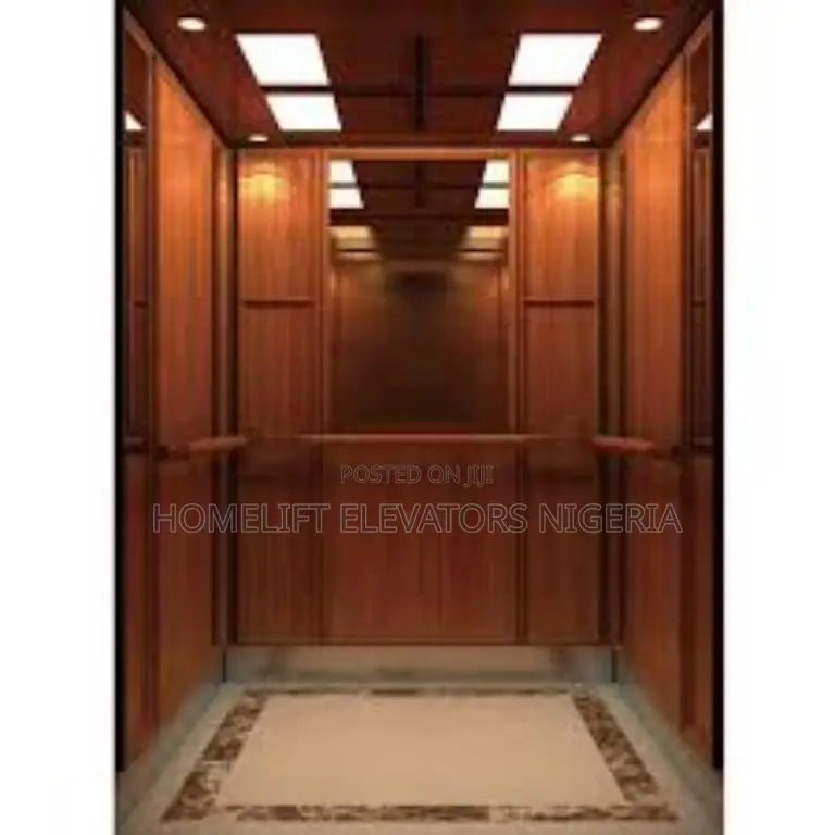 Luxury Elevator With Wood Design
