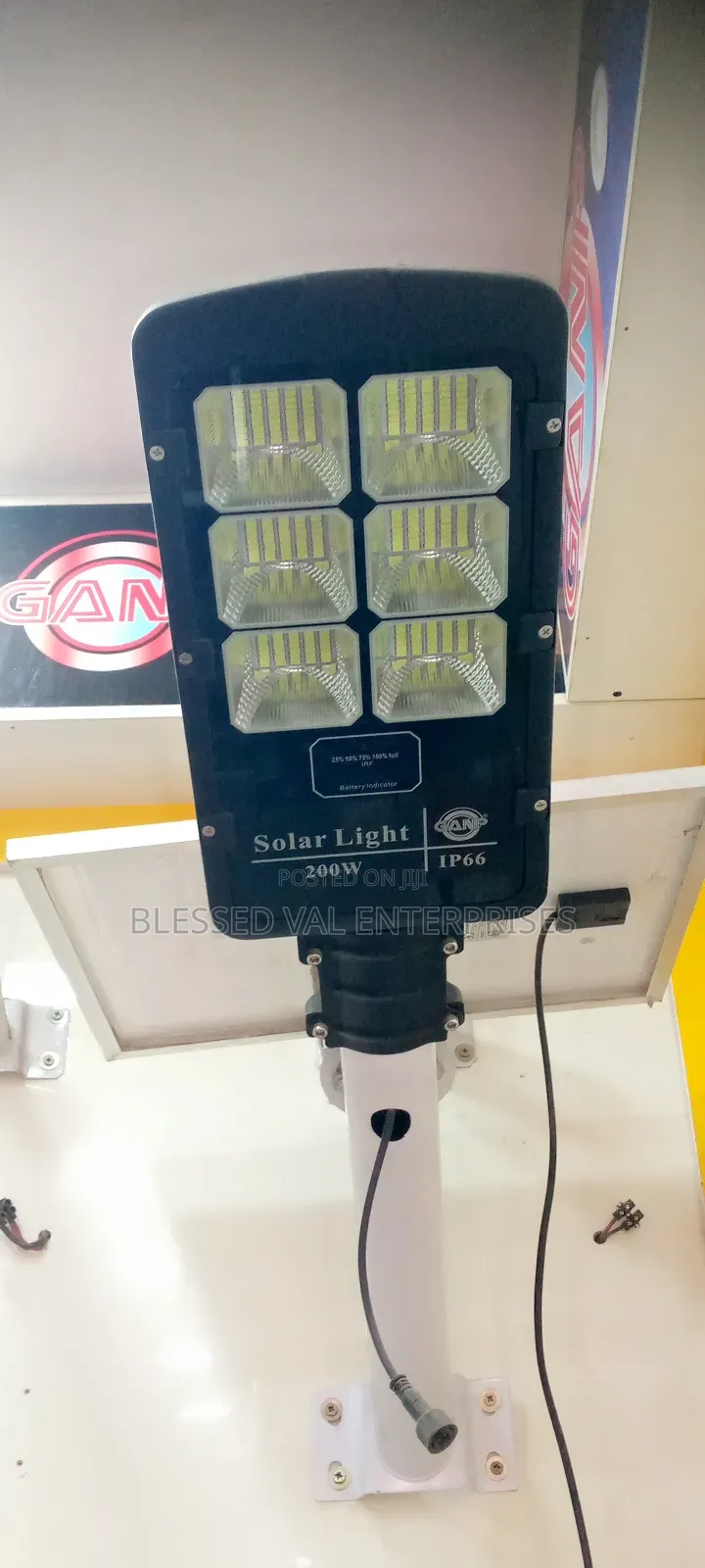 Gamp Solar Street Light 200W WITH PANEL