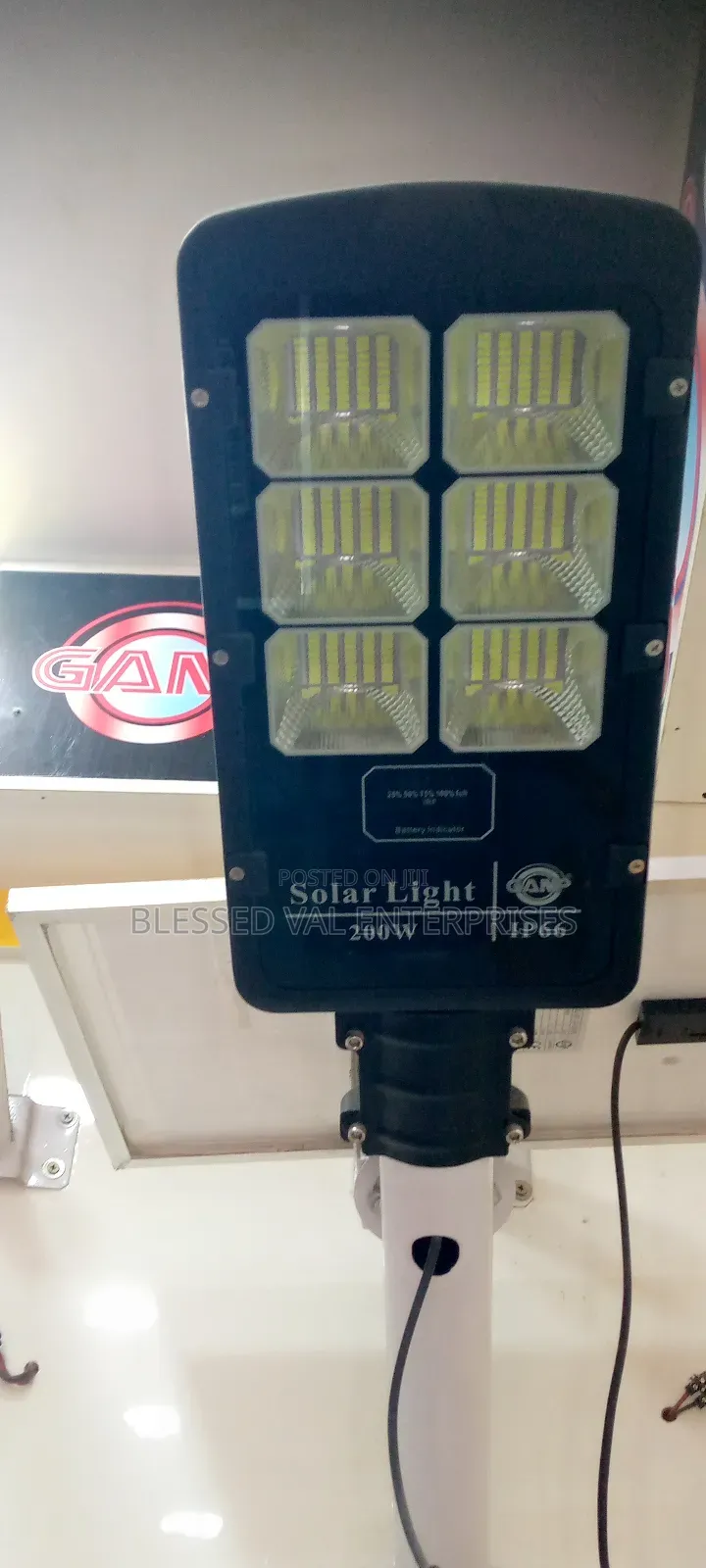 Gamp Solar Street Light 200W WITH PANEL