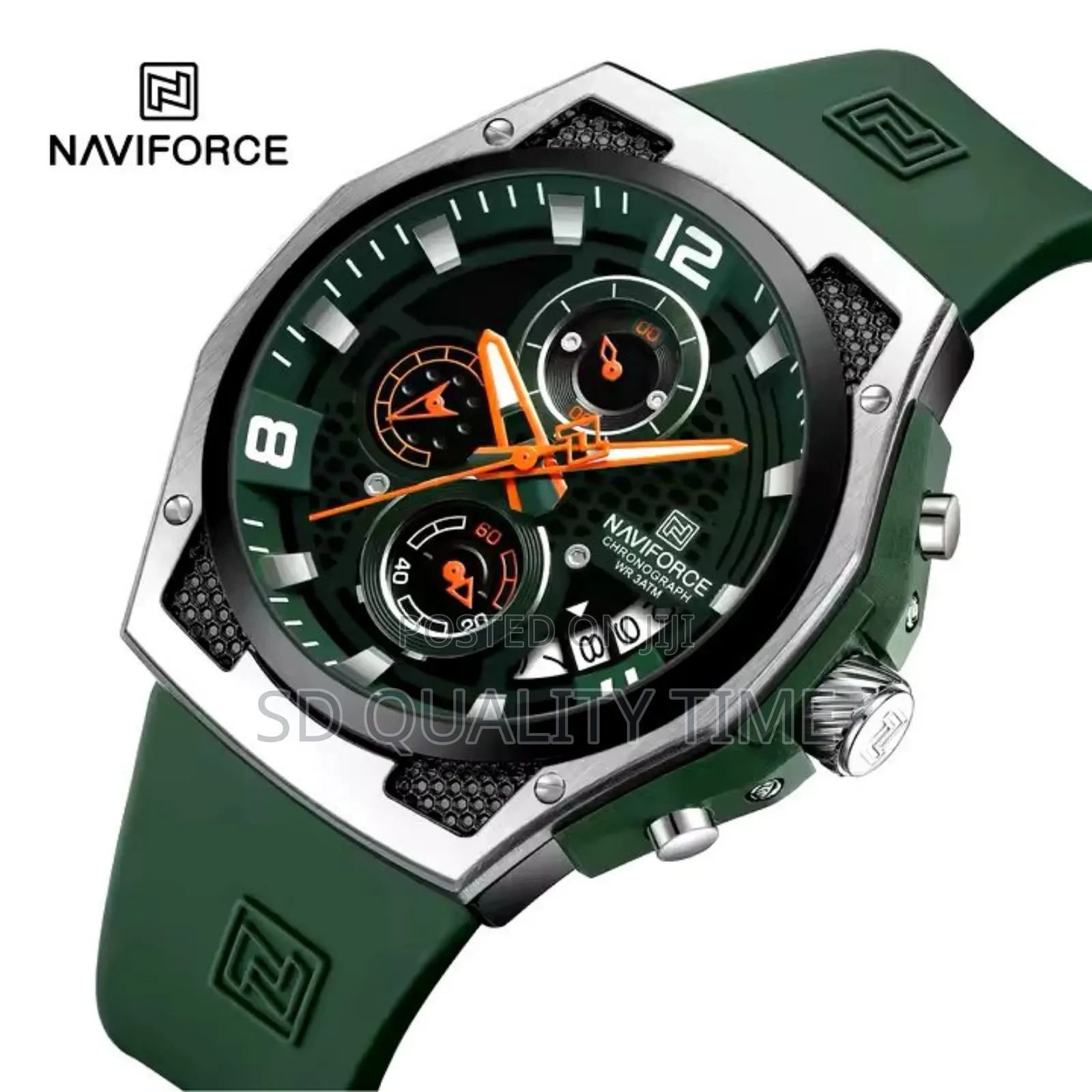 Naviforce Waterproof Rubber Watch