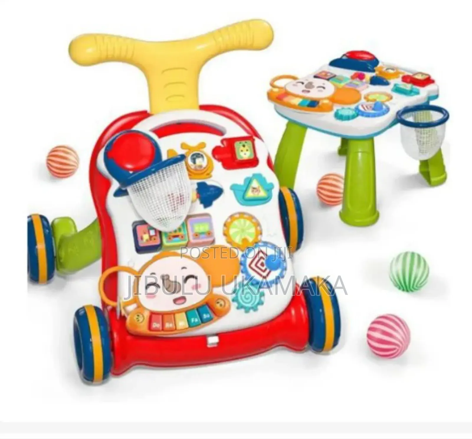 Baby Sit to Stand Convertible Walking Learning Trolley