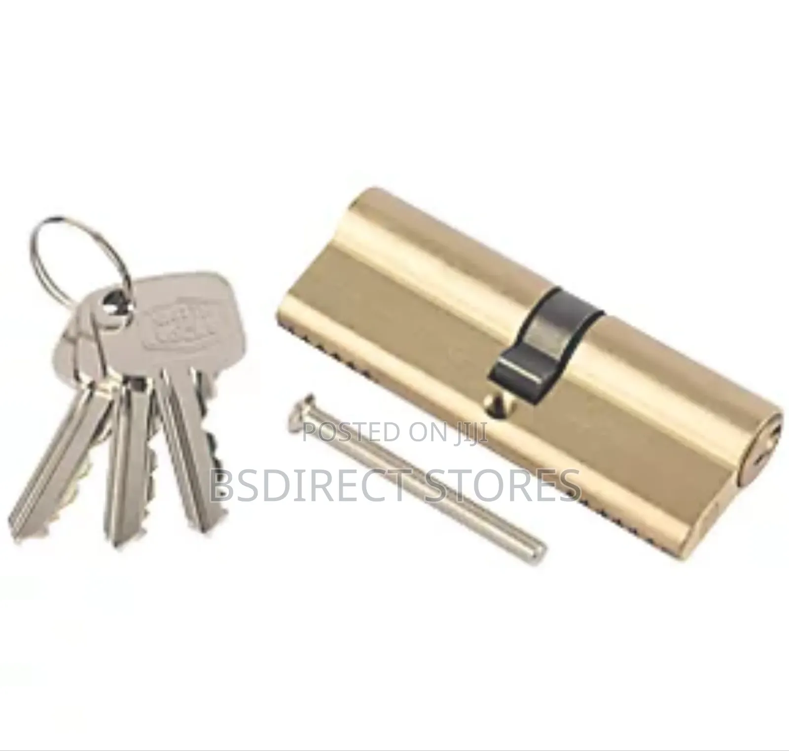 Smith and Locke Brass Single Euro Cylinder Lock
L100mm W33mm