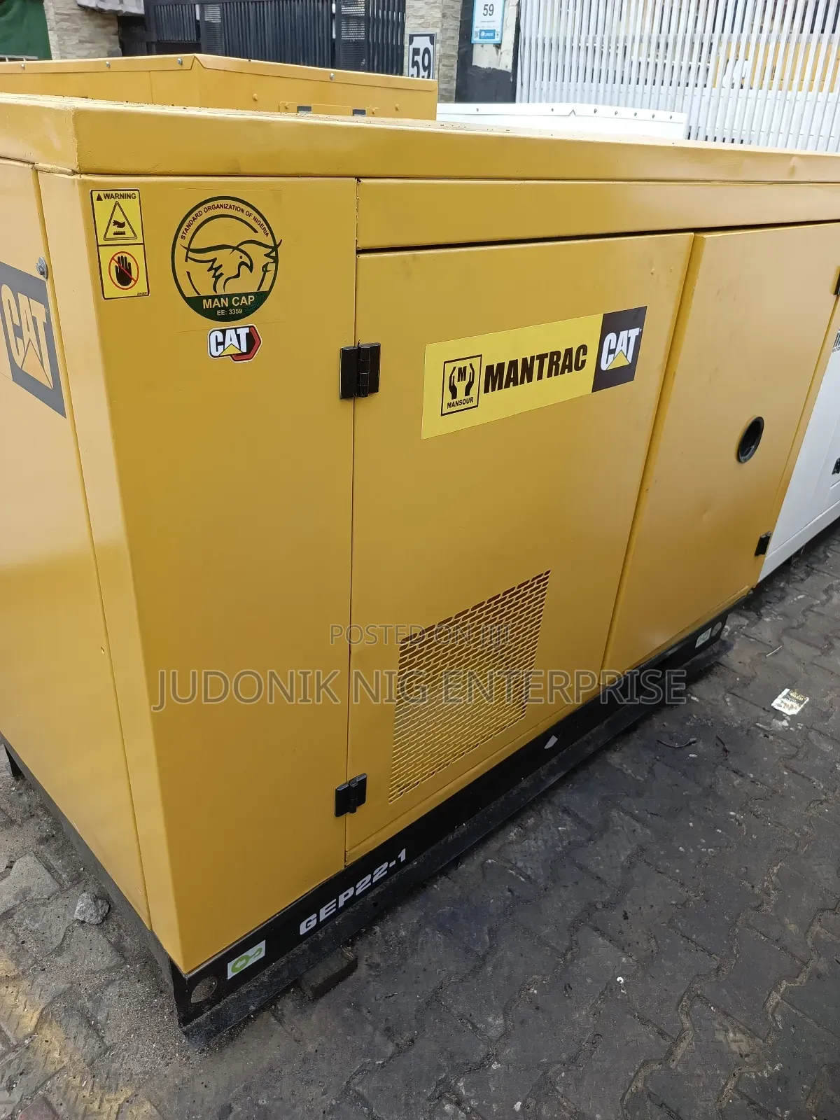 20kva Mantrac Cat Perkins Generator