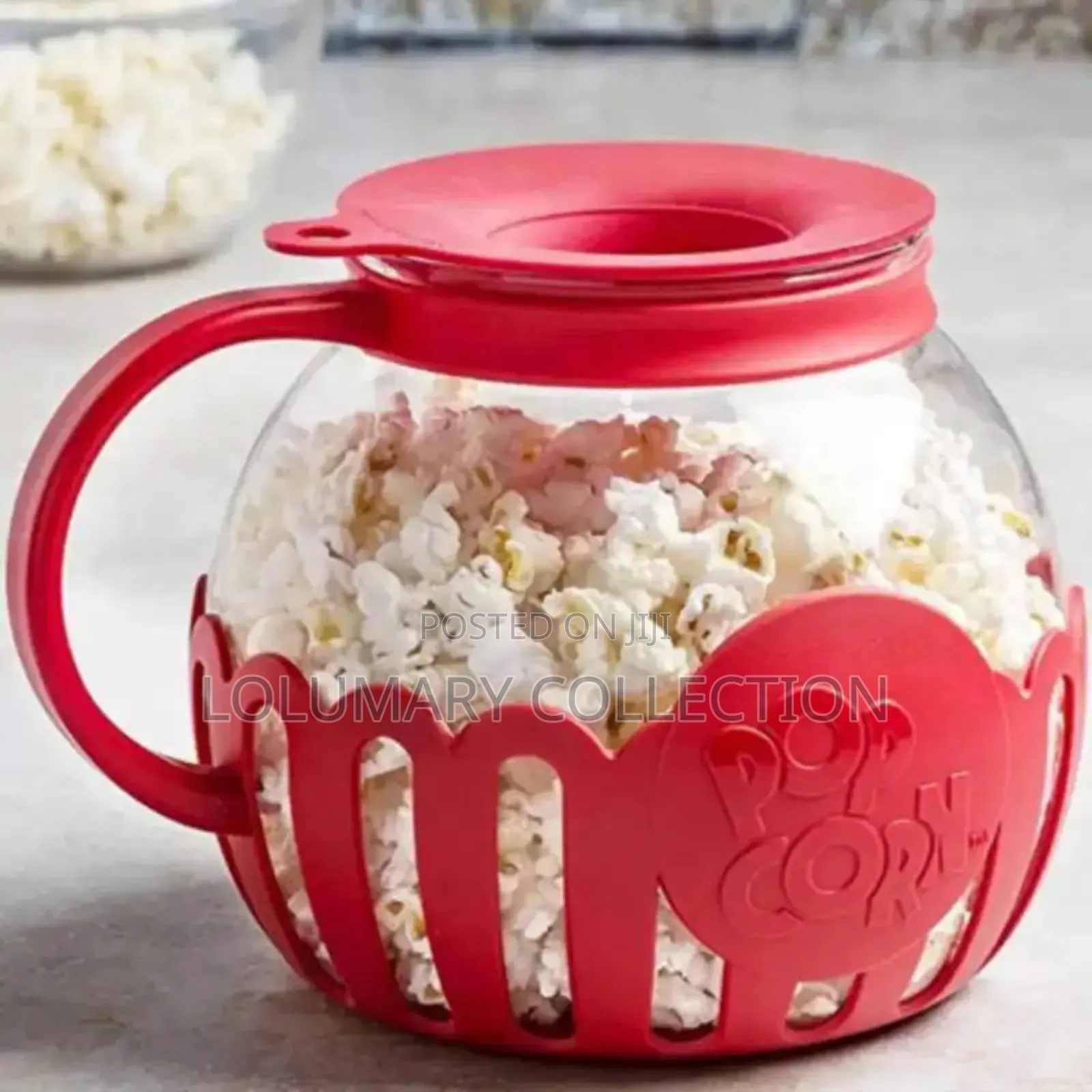 Microwave Popcorn Maker – Bowl With Lid for Quick Popping