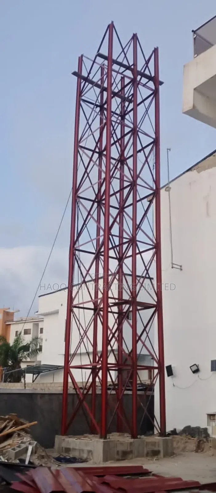 Gantry and Stanchion Fabrication for Tanks