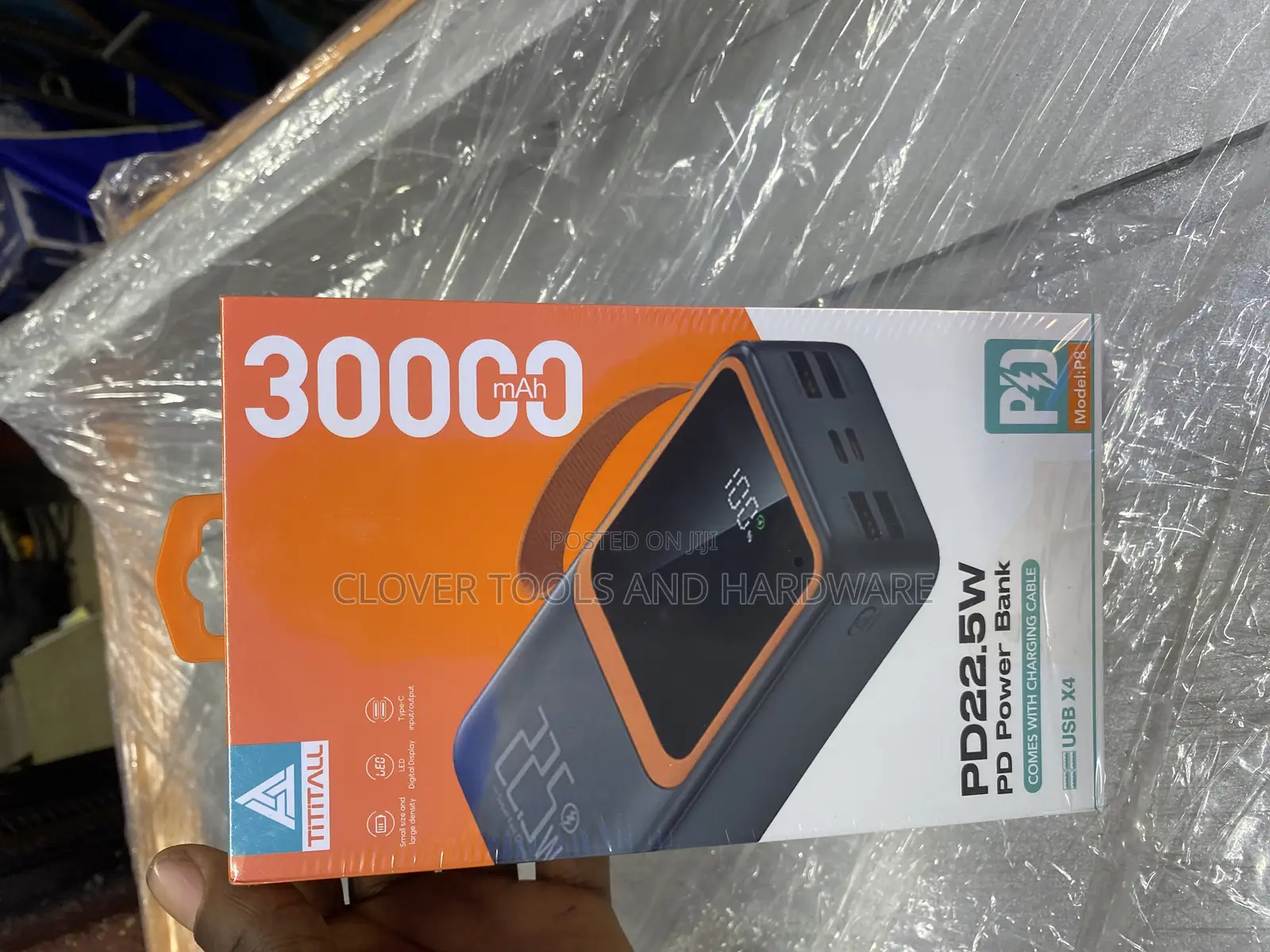 TITITALL 22.4W Super Fast Power Bank 30000mah