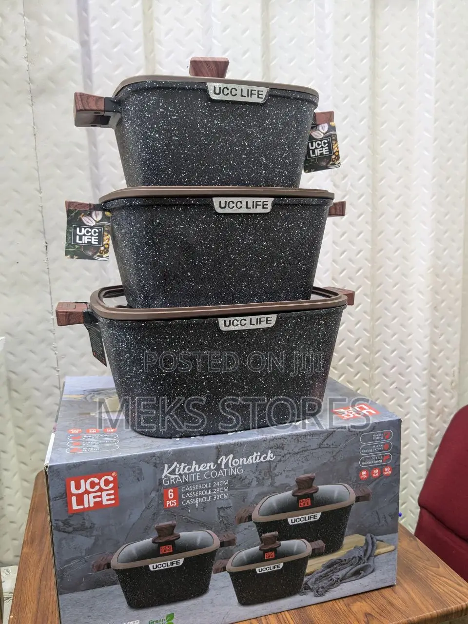 Ucc Granite Pot, Nonstick Pot