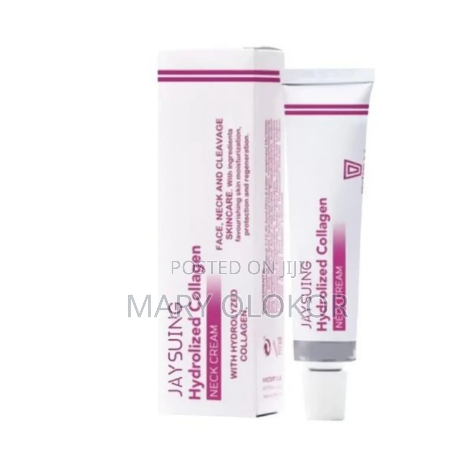 Hydrolyzed Collagen Cream for Face and Neck