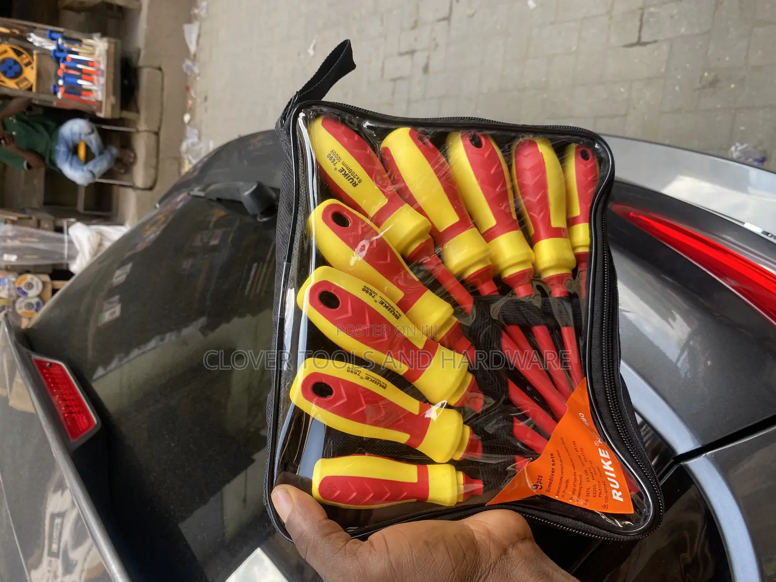 9pcs All Tester 1000V Insulated Electrical Screwdriver Set