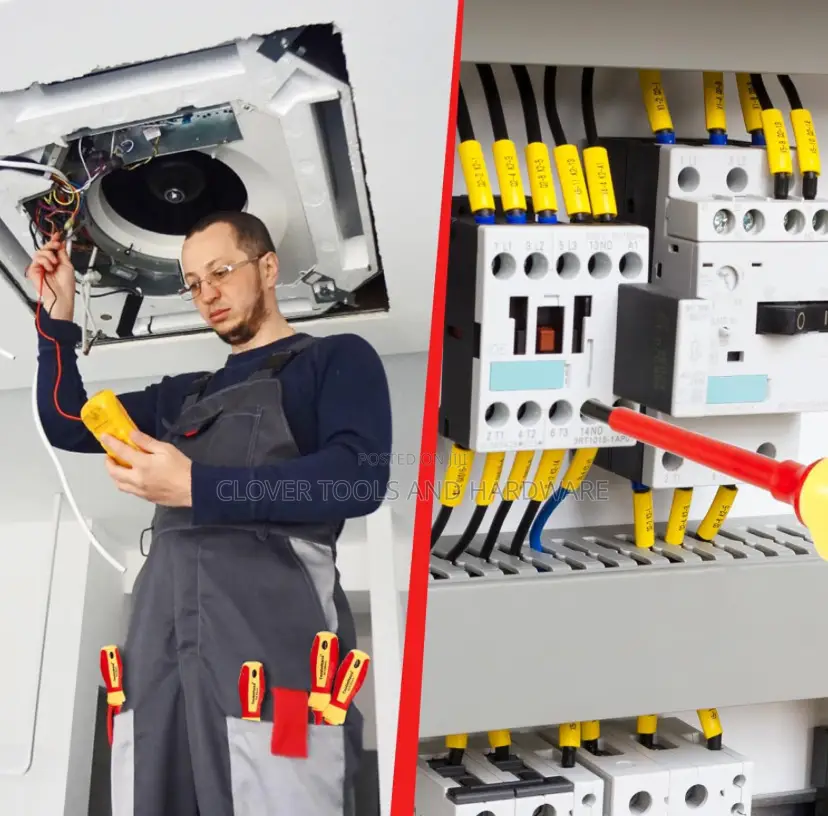 7pcs All Tester 1000V Insulated Electrical Screwdriver Set