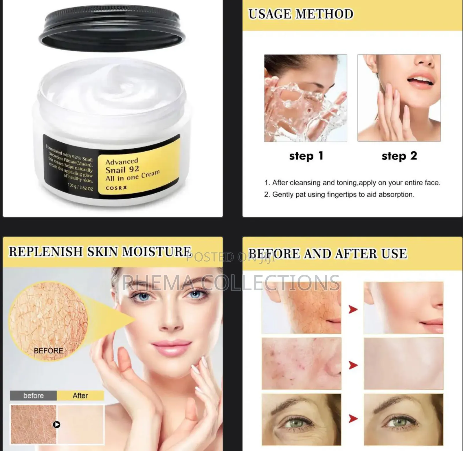 Cosrx Advanced Snail 92 All In One Cream (100G)