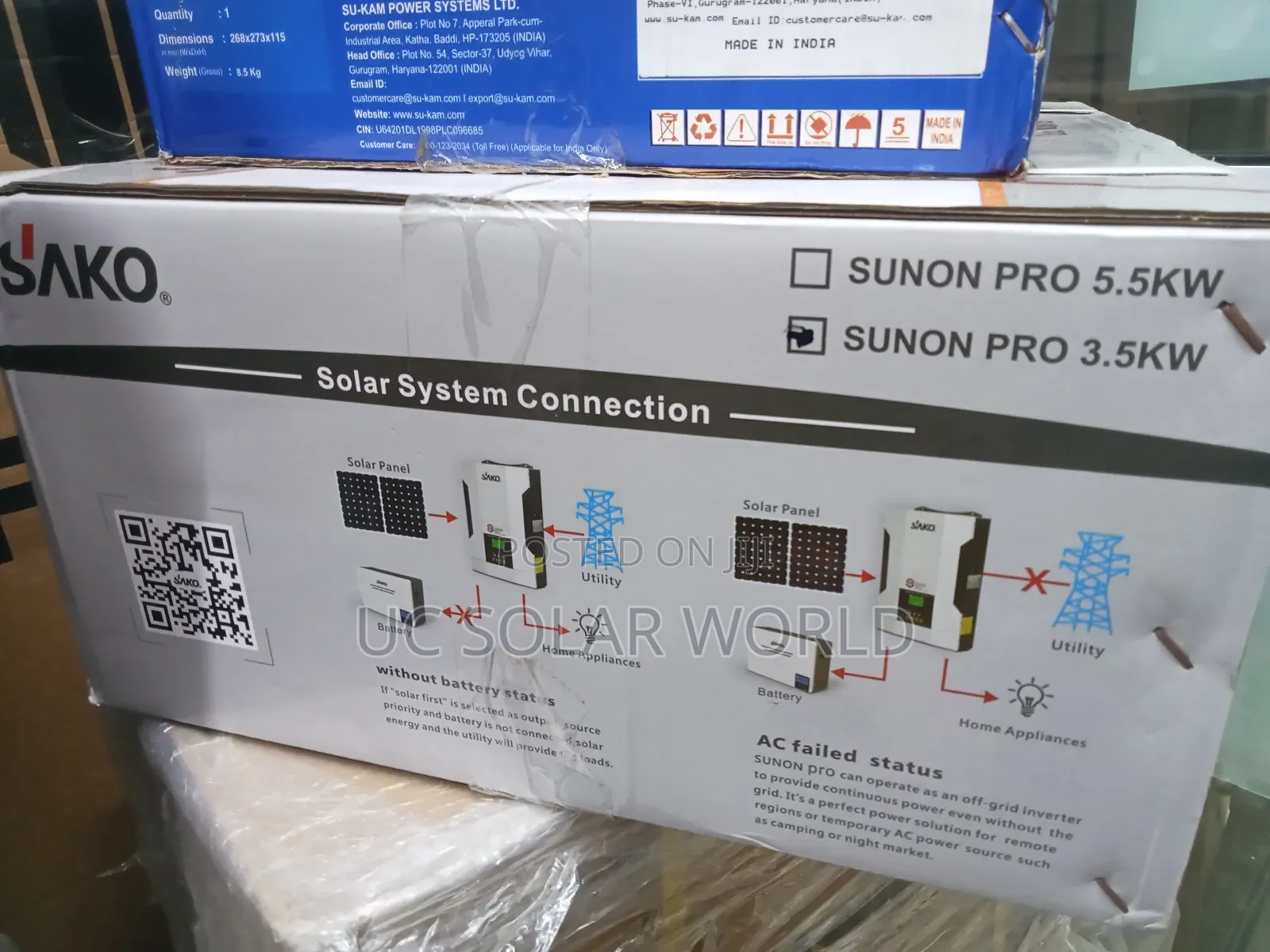 Sako 3.5kva Hybrid Solar Inverter