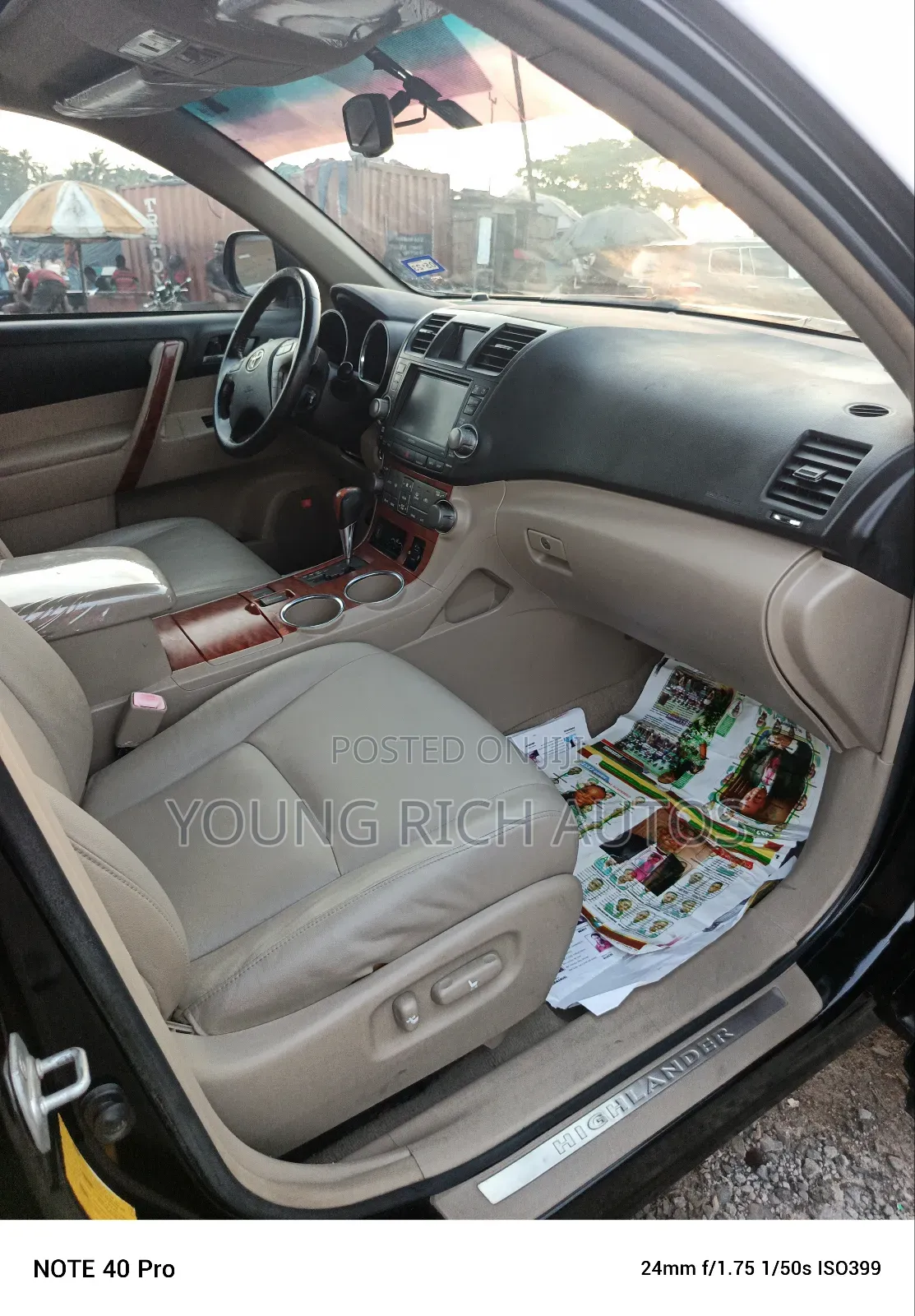 Toyota Highlander Limited 2010 Black