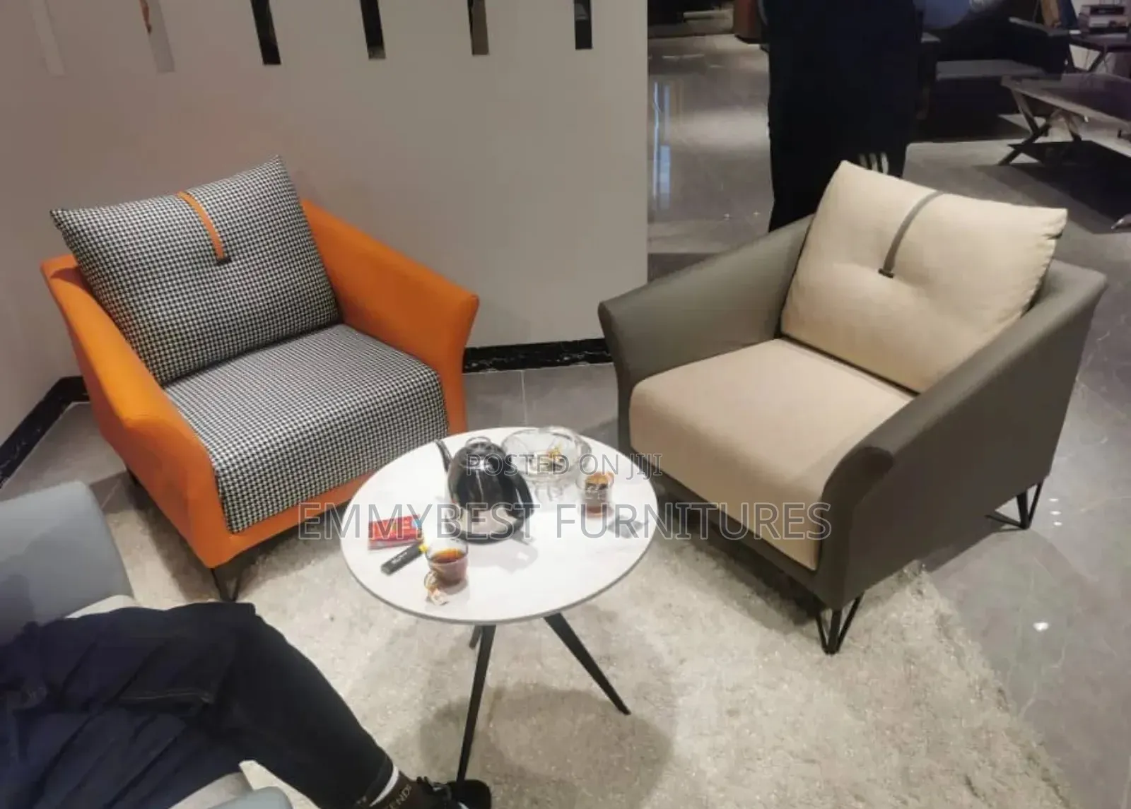 Brand New Modern Day Accent Chair, Standard Quality.
