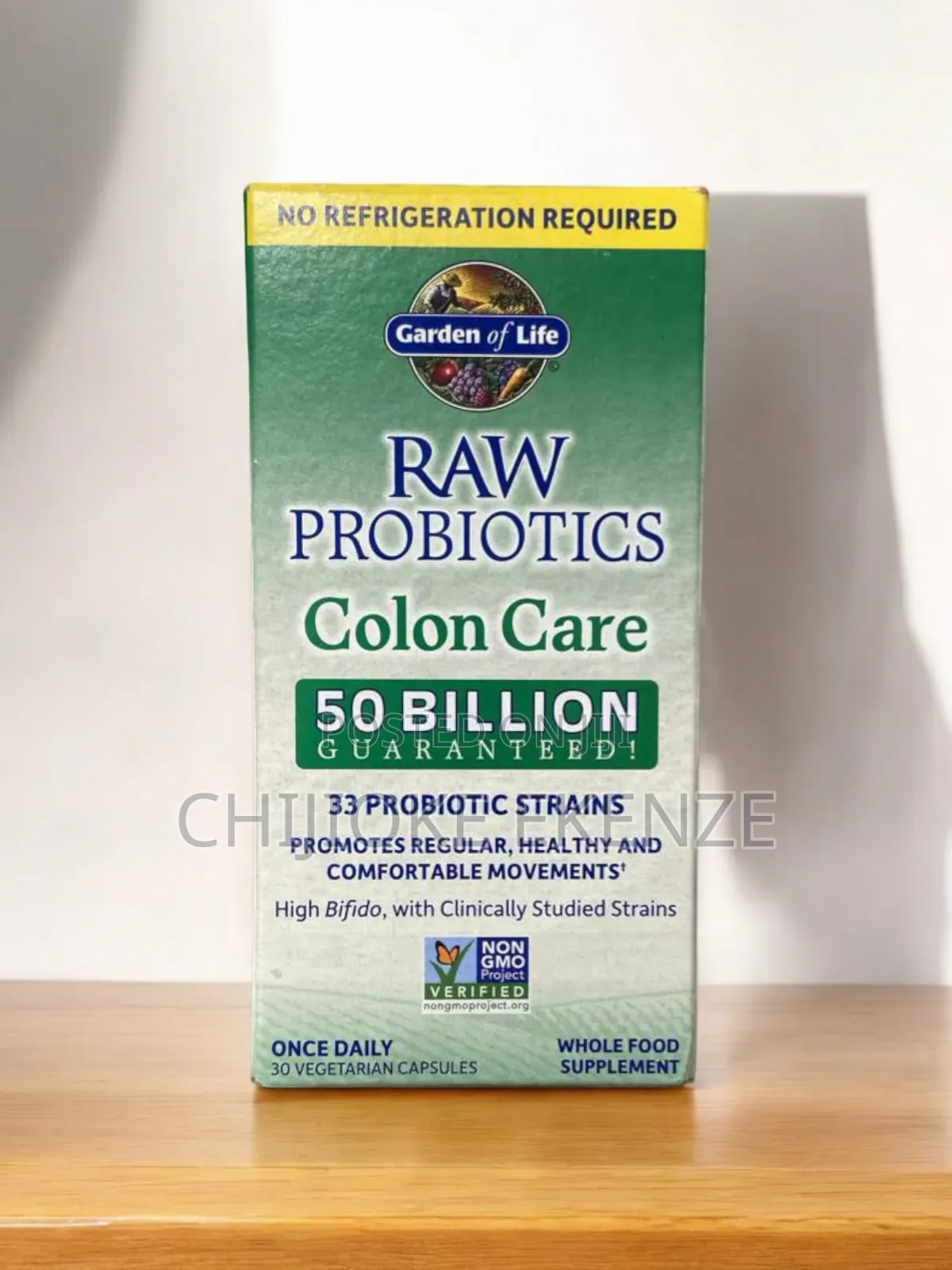 Garden of Life Colon Care Probiotics 50 Billion Cfu X 30 Tab