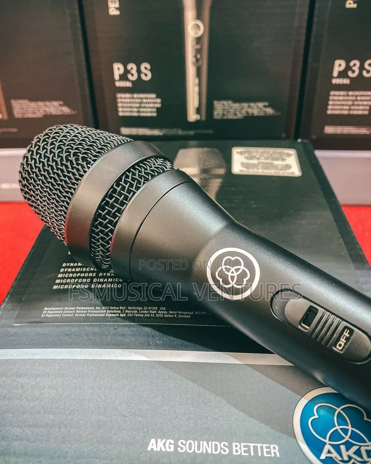 AKG P3S Wired Microphone