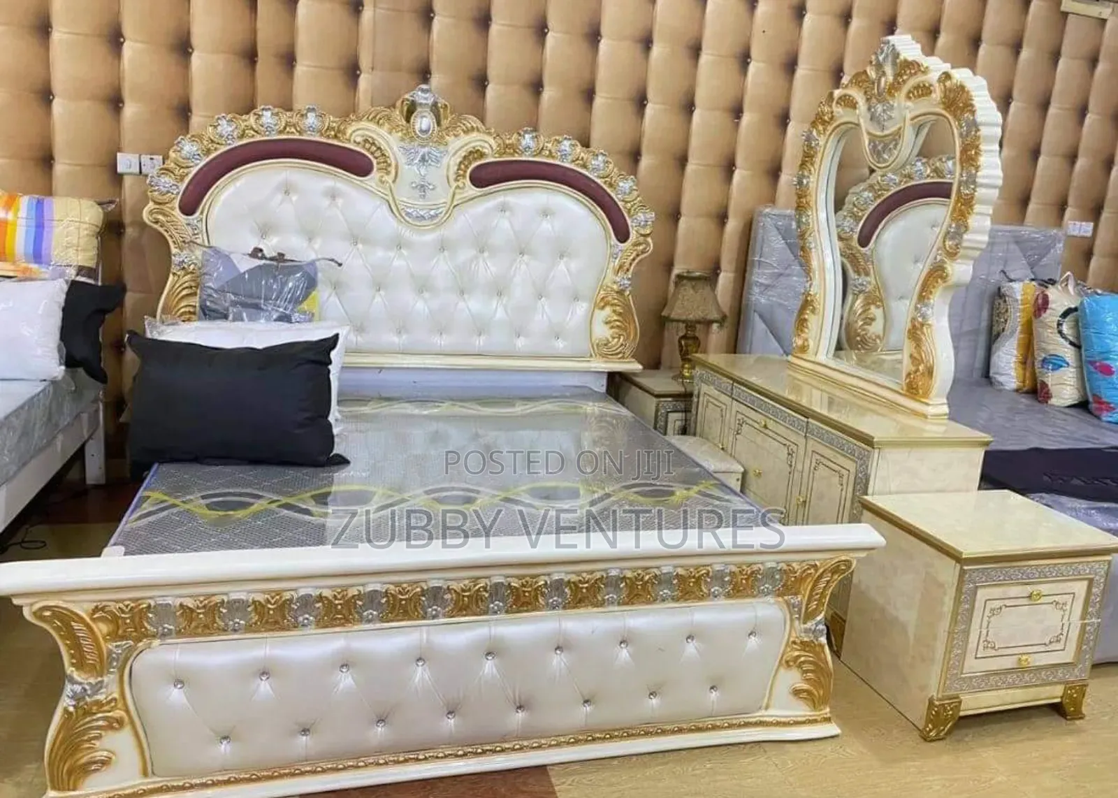 Brand New Quality and Imported Royal Bed Two Side Drawer