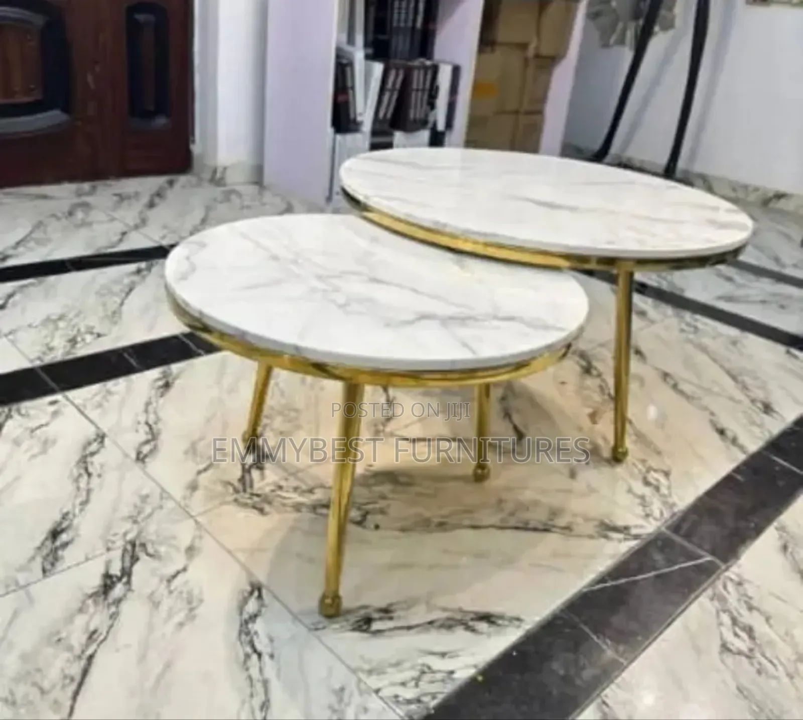 Brand New Marble Center Tables.