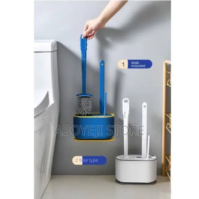 3in1 Silicone Toilet Brush and Holder