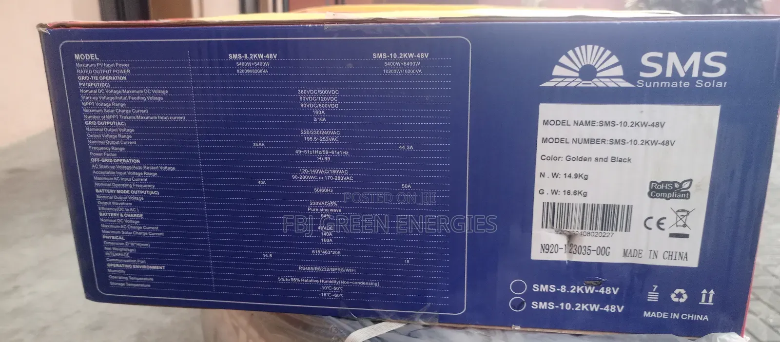 10kw / 10kva Inverter (Hybrid)