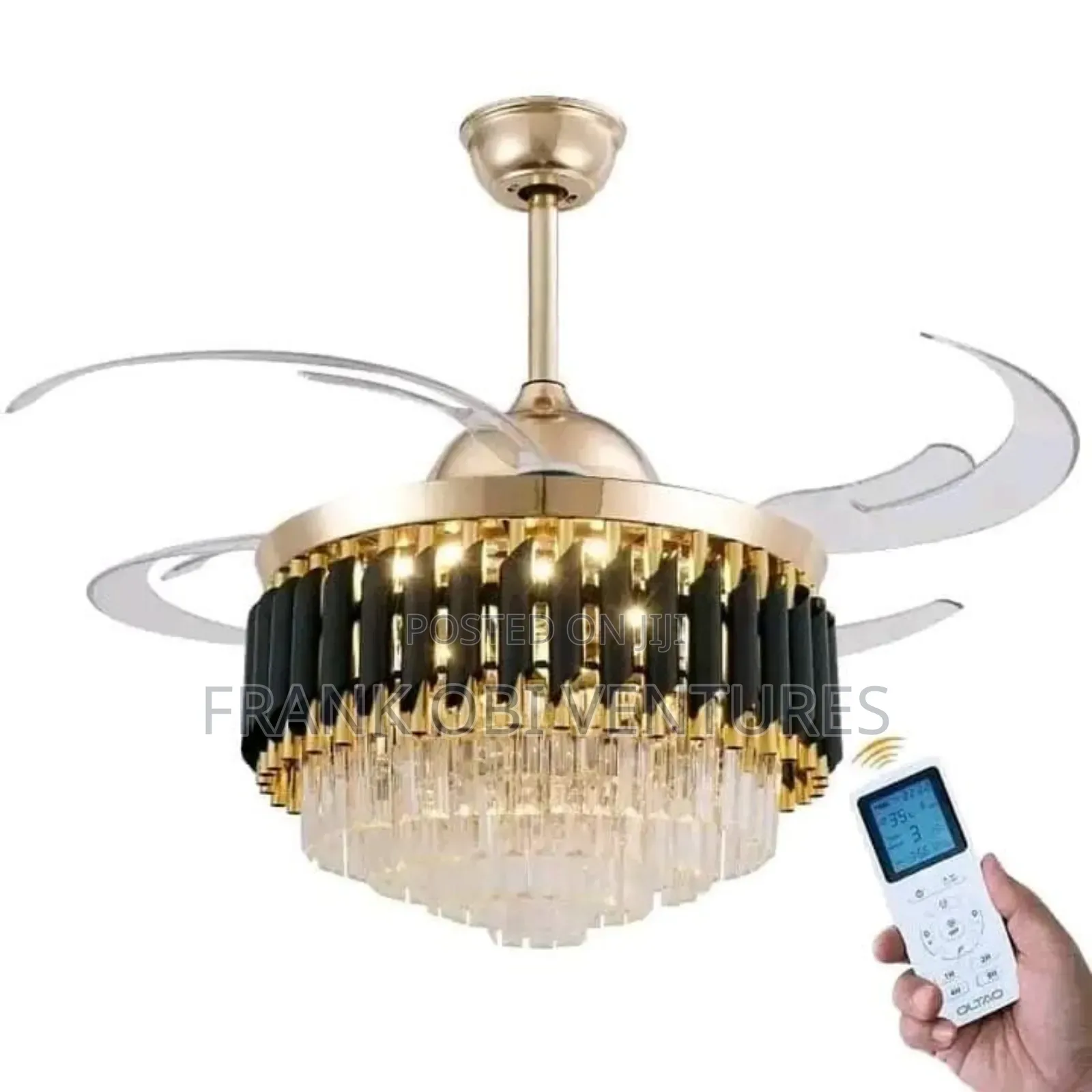 Fan Chandeliers Crystal